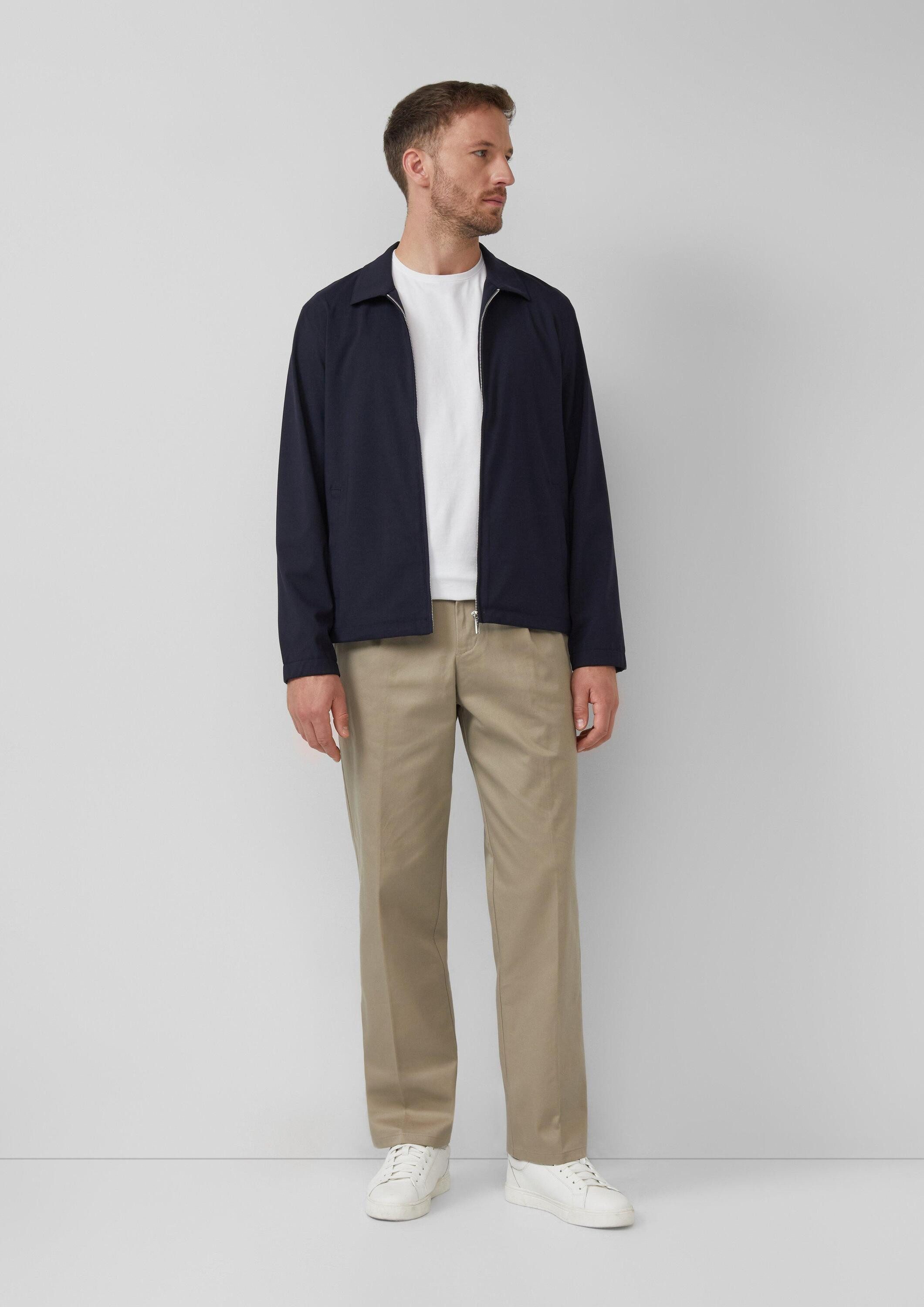 s.Oliver Chinos Hose Wide-Leg-Hose mit Elastikbund – Bild 5 von 5