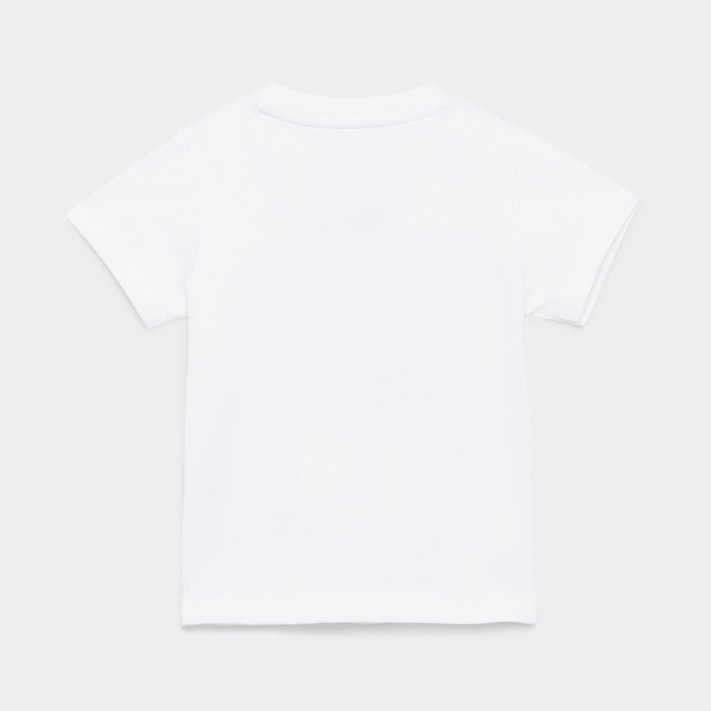 adidas Originals T-Shirt TREFOIL TEE für Babys, sportlicher Schnitt, mit kurzen Ärmeln, mit Knopfleiste