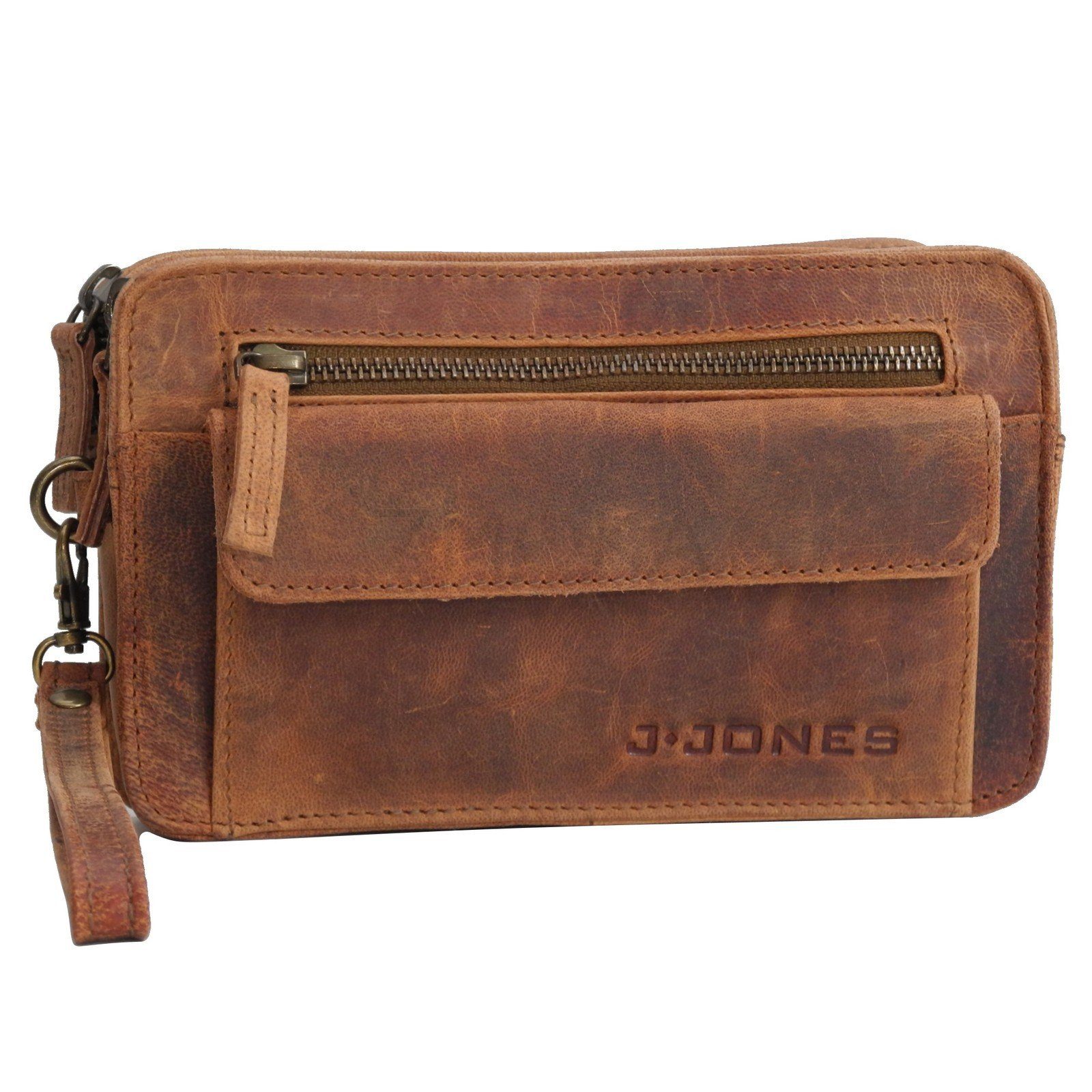 J.Jones Handgelenktasche J.JONES - Leder Herren Handgelenktasche Herrentasc günstig online kaufen