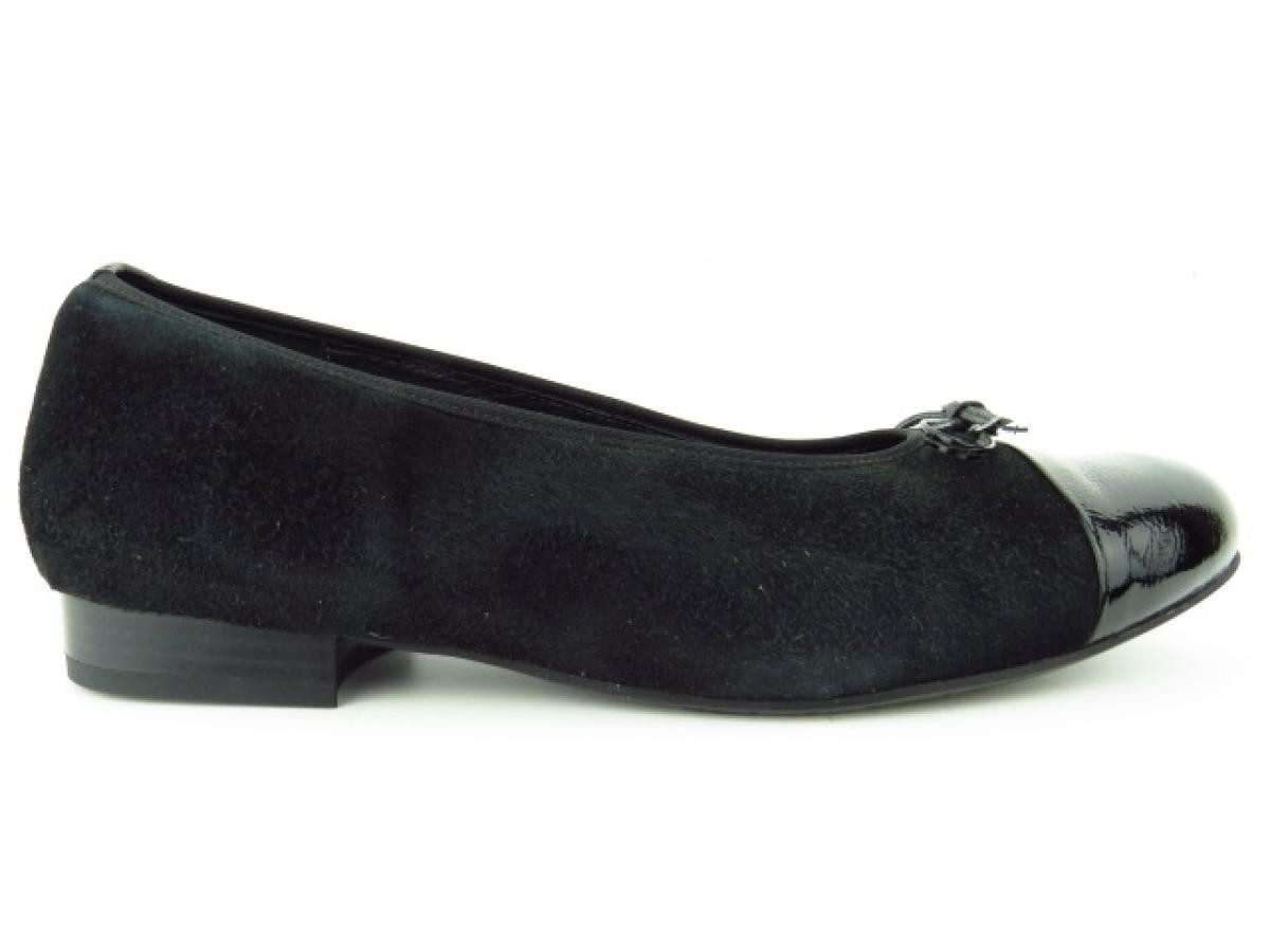 Chevro/Lack schwarz G Ballerina