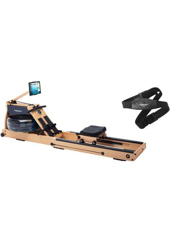 Christopeit Sport® irklavimo treniruoklis WP 5000 ir pulso diržas (Rinkinys pulso diržas Ruderzugmaschine) Irklavimo treniruoklis