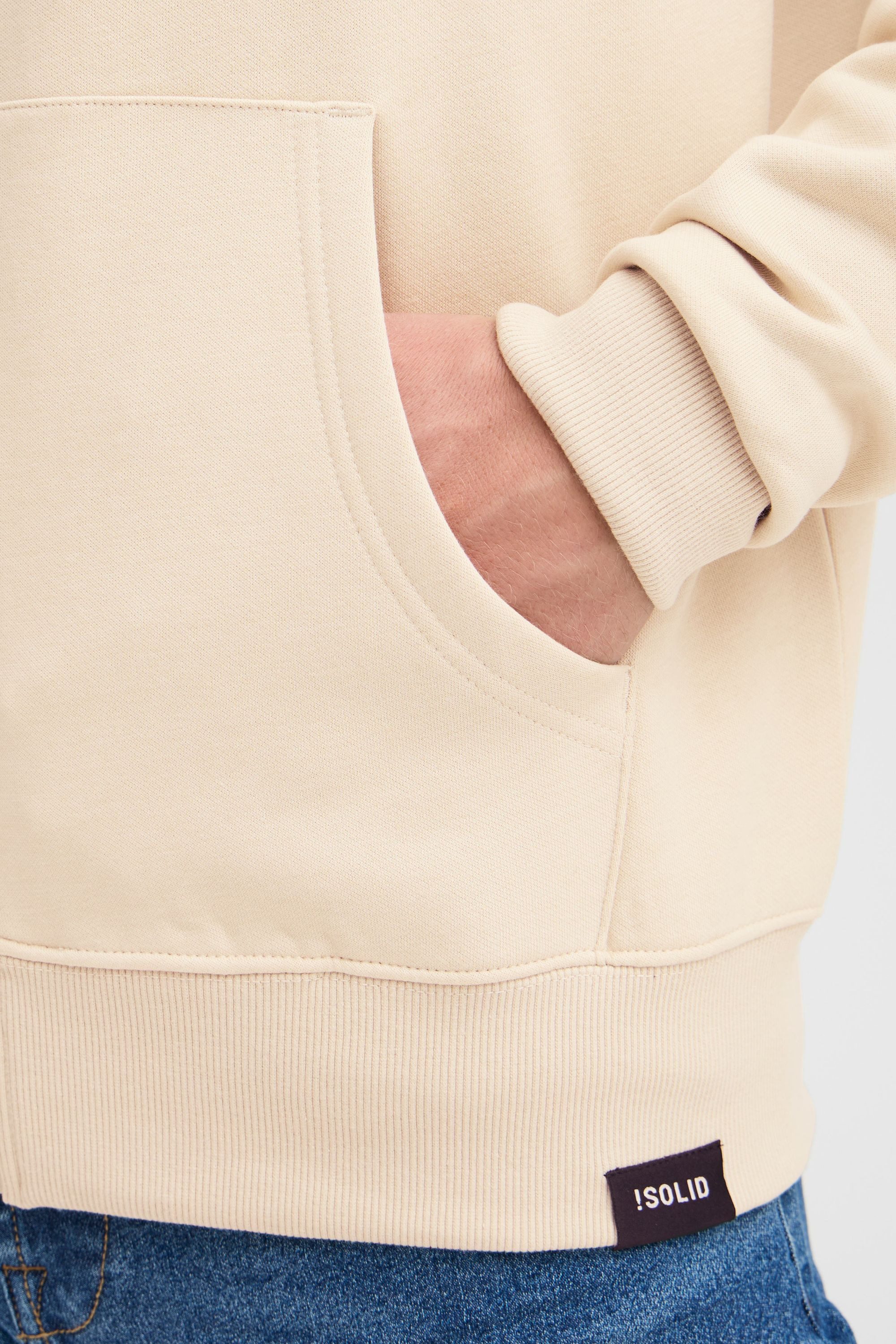 !Solid Sweatjacke SDHenne Lässige Kapuzensweatjacke mit Backprint