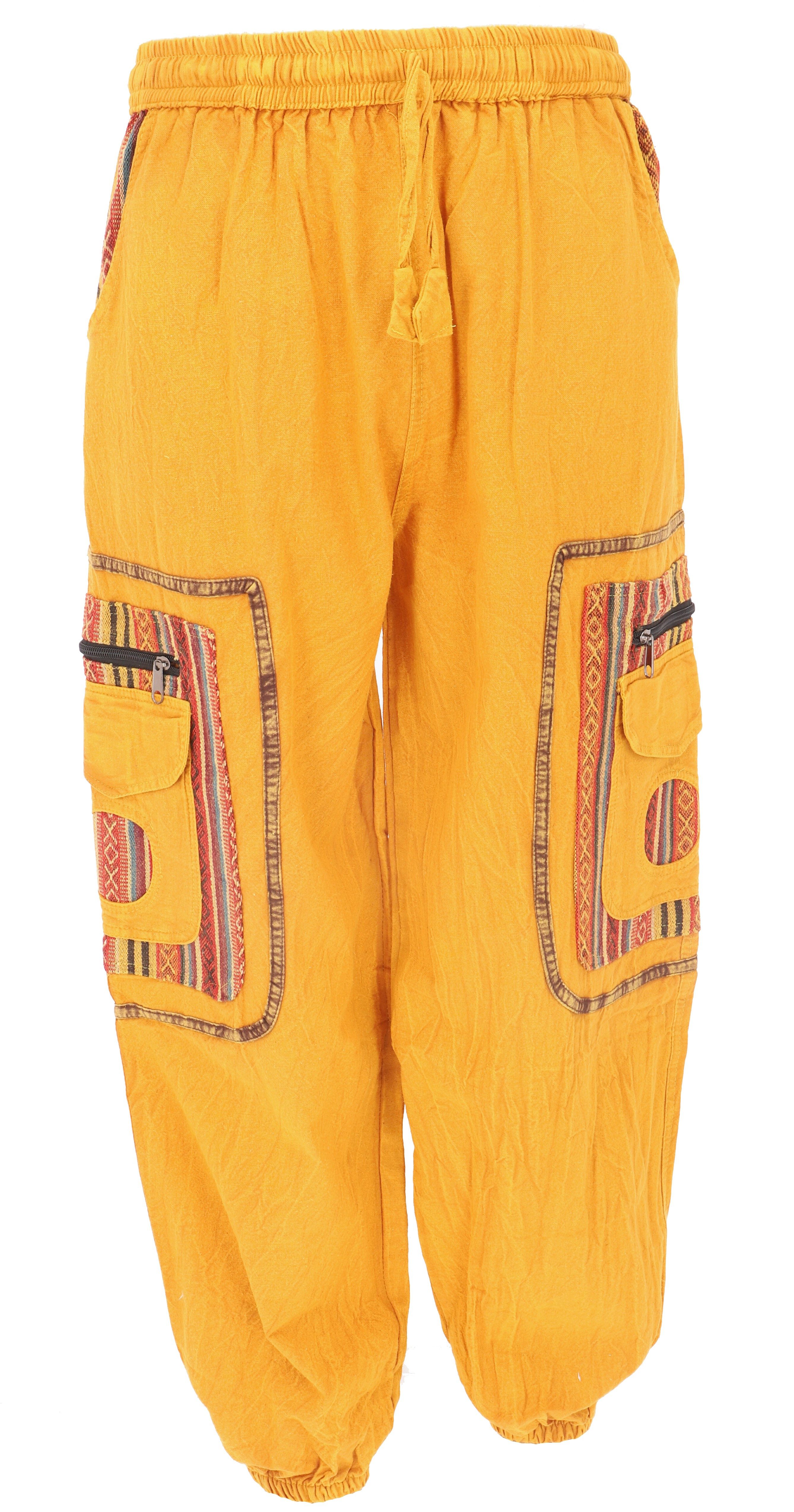 Guru-Shop Relaxhose Yogahose, Unisex Baumwoll Goa Hose mit.. alternative Bekleidung, Retro, Ethno Style – Bild 2 von 4