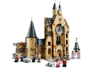 LEGO® Konstruktionsspielsteine LEGO® Harry Potter™ - Hogwarts™ Uhrenturm, (Set, 922 St)