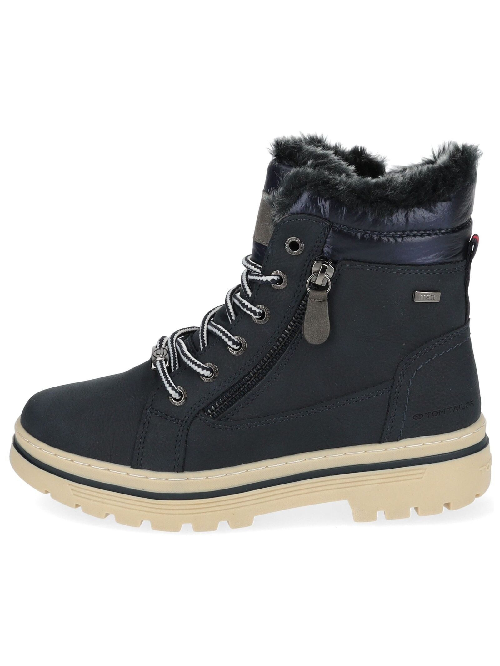 TOM TAILOR Stiefelette PU . Schnürstiefelette