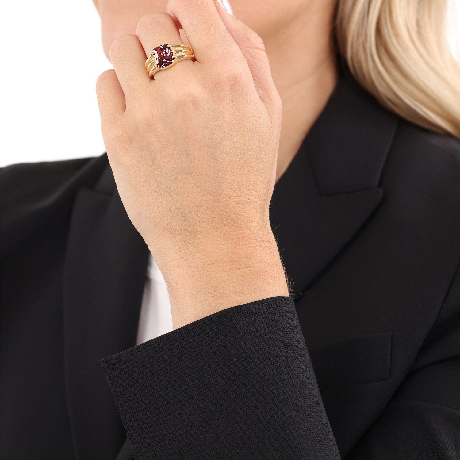 JOOP! Fingerring Schmuck, Geschenk, mit Zirkonia (synth)