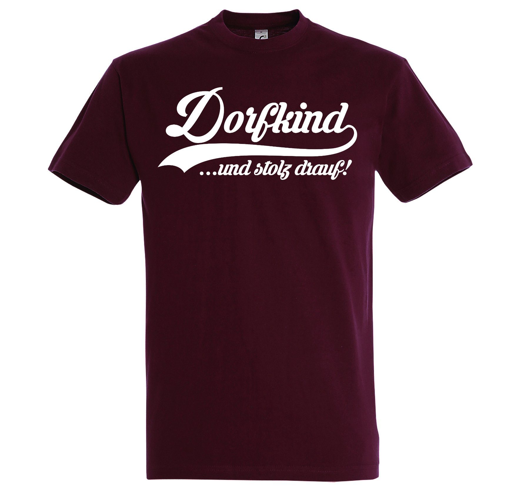 Youth Designz Print-Shirt Dorfkind Herren T-Shirt Statement Männer Geschenk mit lustigem Spruch