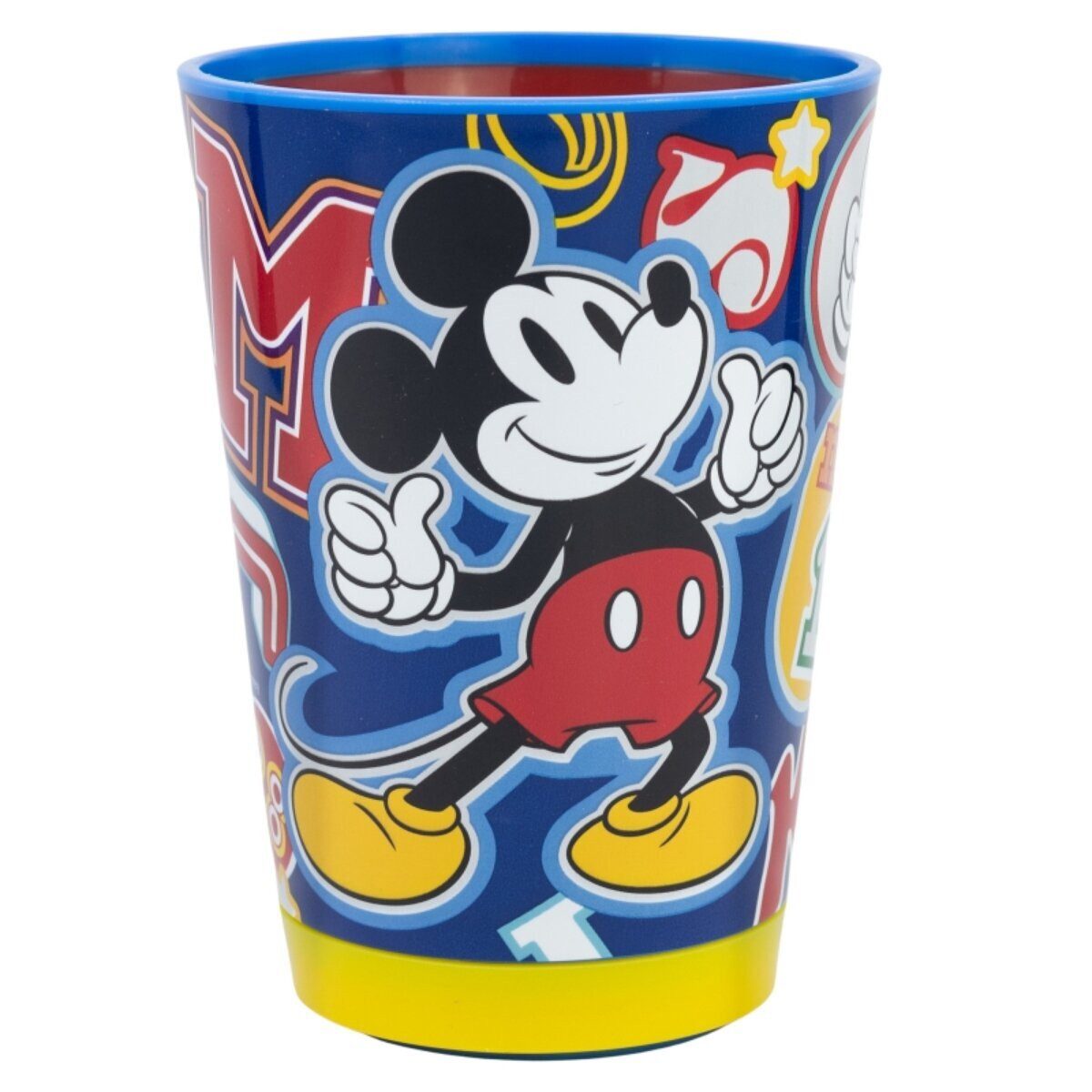 Disney Trinkflasche Disney Mickey Mouse Kippsicher Trinkbecher PP 470ml Drop Safe