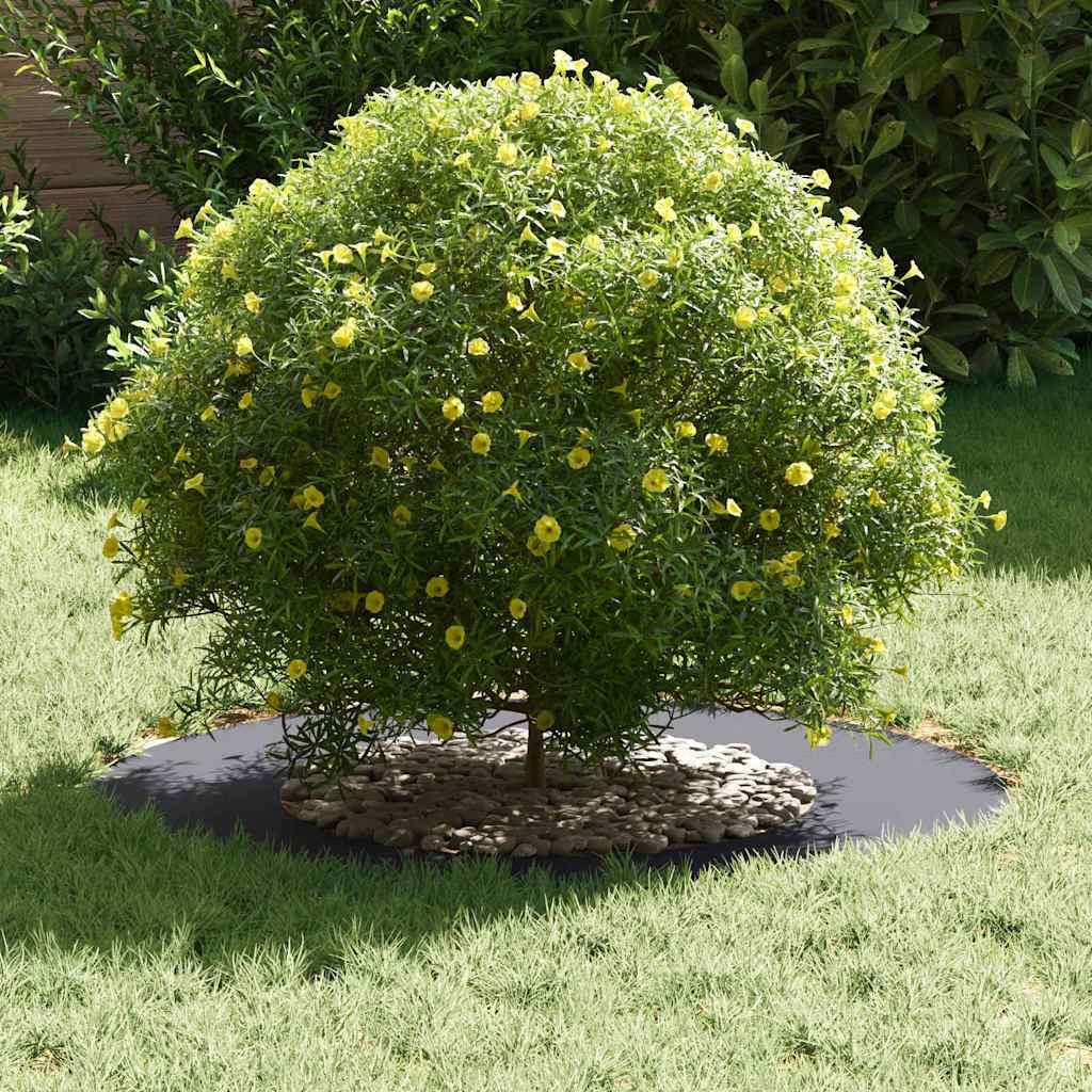 vidaXL Blumentopf Flacher Baumring Anthrazit Ø40 günstig online kaufen