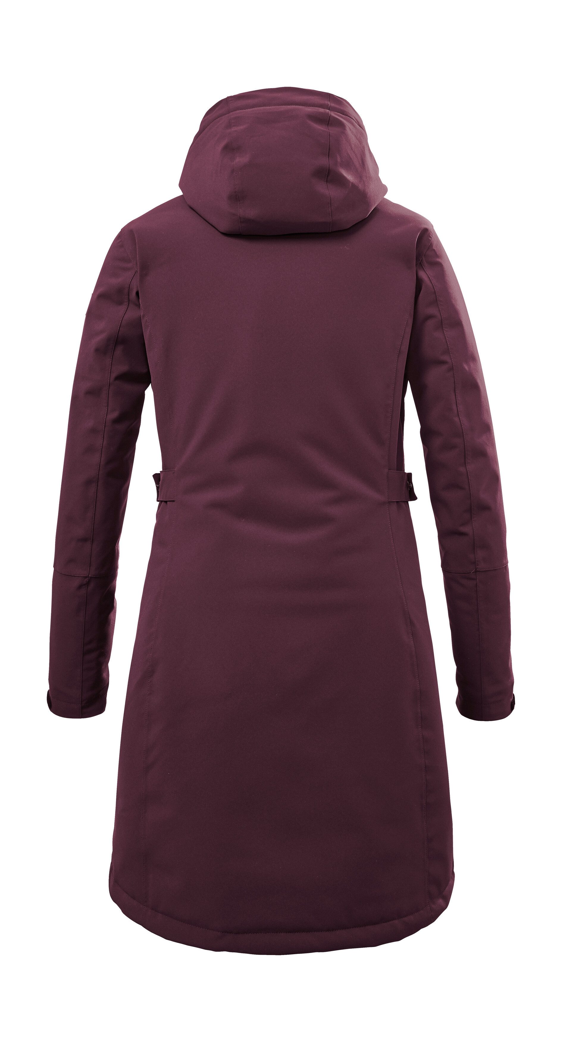 Killtec Parka KOW 165 WMN PRK Wasser- und winddichter Parka mit Teddyfleece und abnehmbarer Kapuze