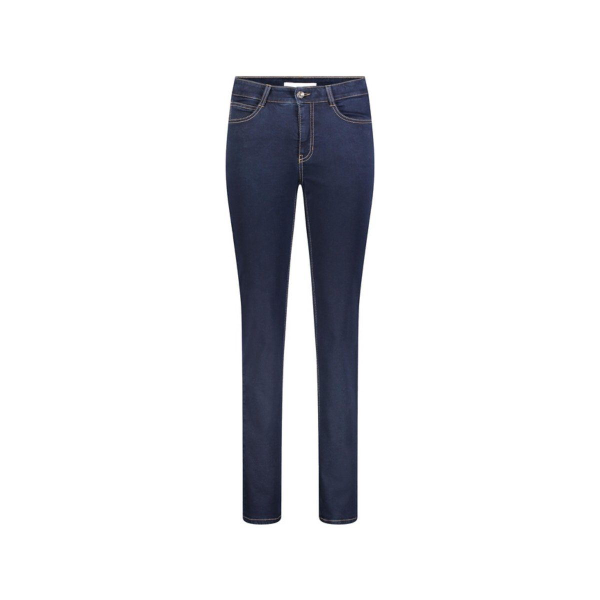 Regular-fit-Jeans (1-tlg) uni regular MAC