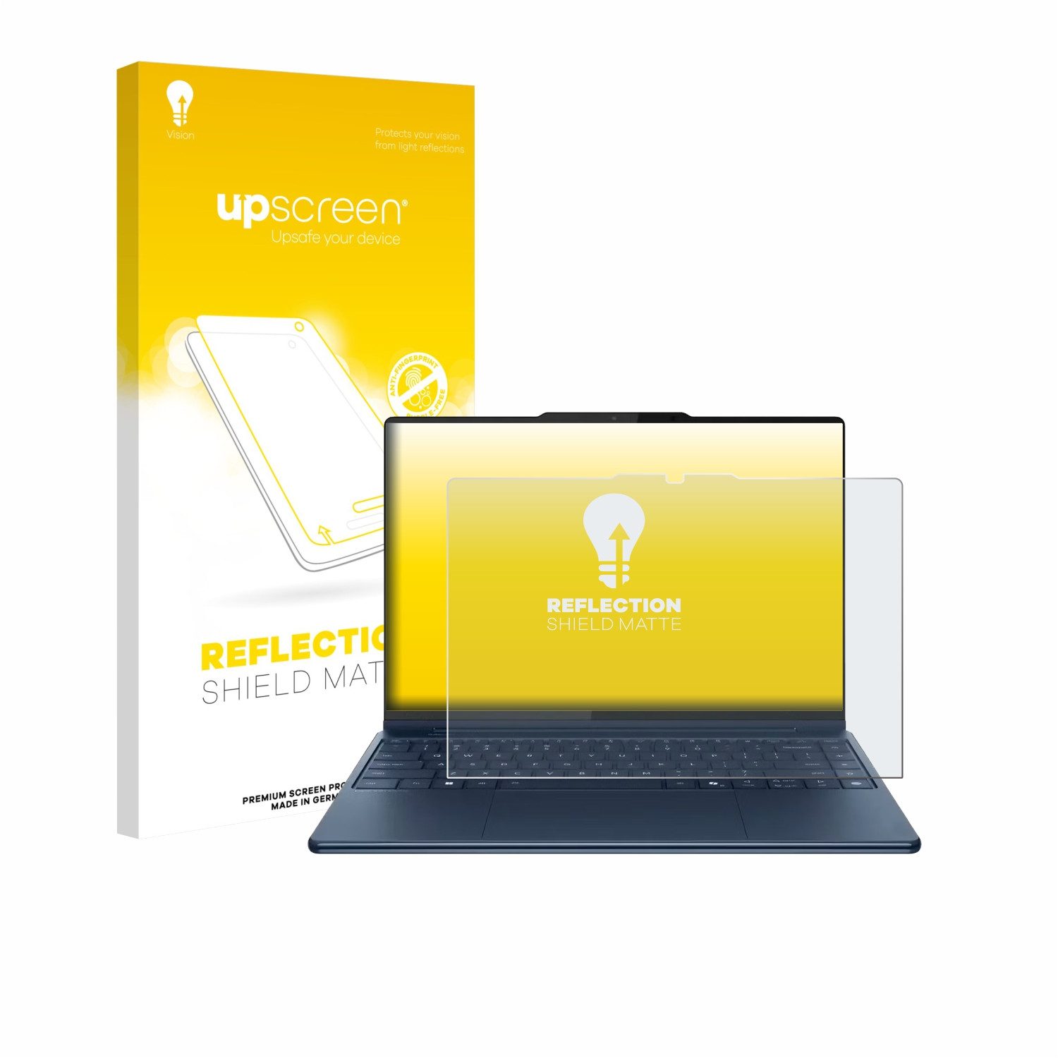 upscreen Displayschutzfolie Schutzfolie für Lenovo Yoga Pro 9i Gen 10 Aura Edition 16" Touch, Displayschutz Schutz Folie Matt Entspiegelungsfolie