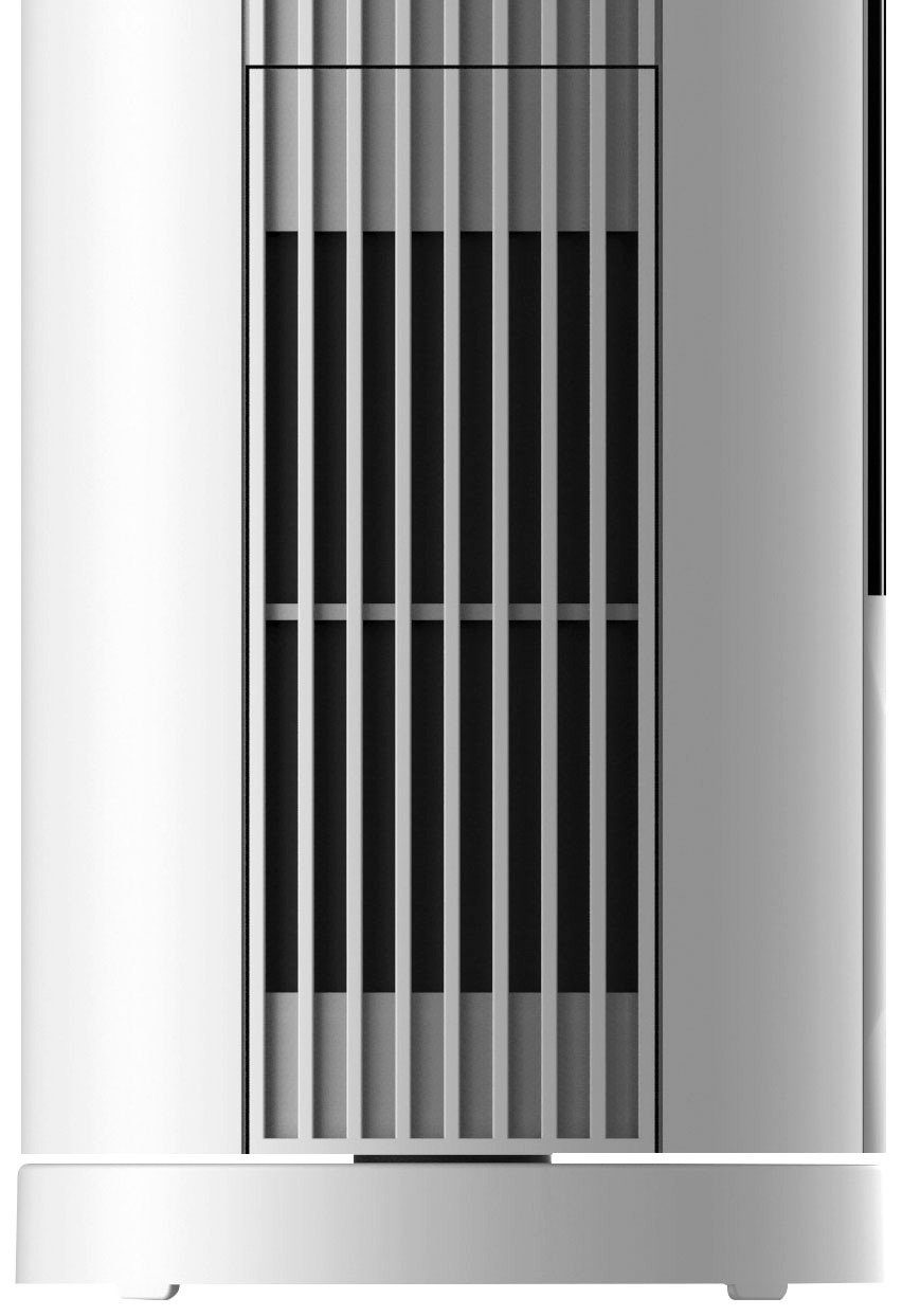 Sonnenkönig Tischventilator Tenero weiss, Leistung 16W, 7h Timer, sehr leise, Oszillation, 3 Ventilationsstufen, waschbarer Filter