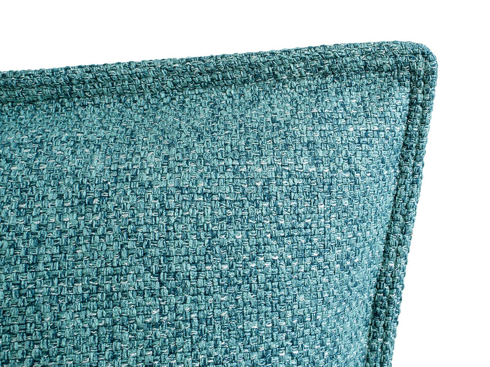 beties Kissenbezug Bouclé, (1 Stück), Boucle Kissenhülle ca. 40x40 cm in Raumausstatter Qualität steel-grau