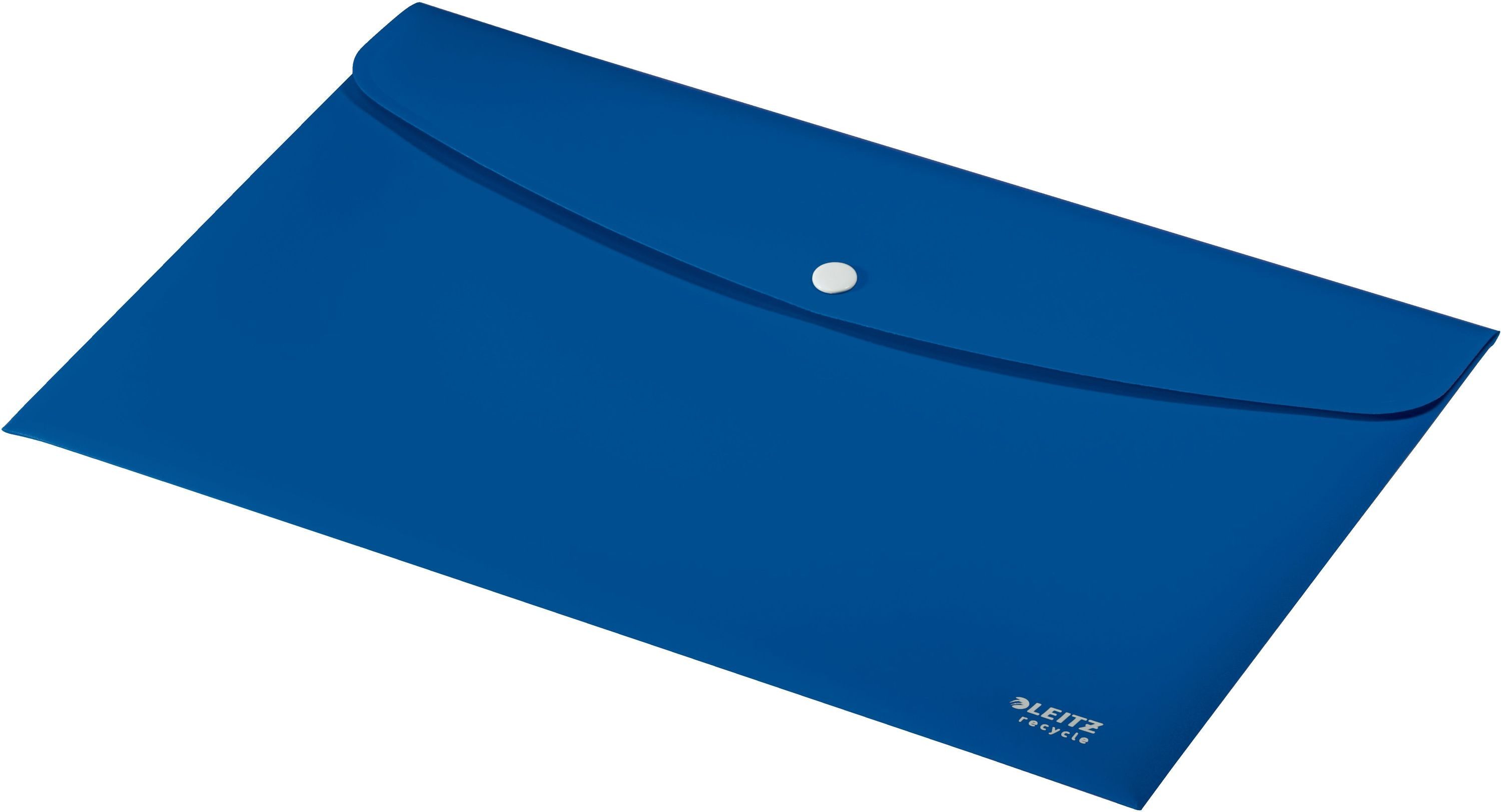 LEITZ Fächermappe Sammelmappe Recycle A4 PP blau