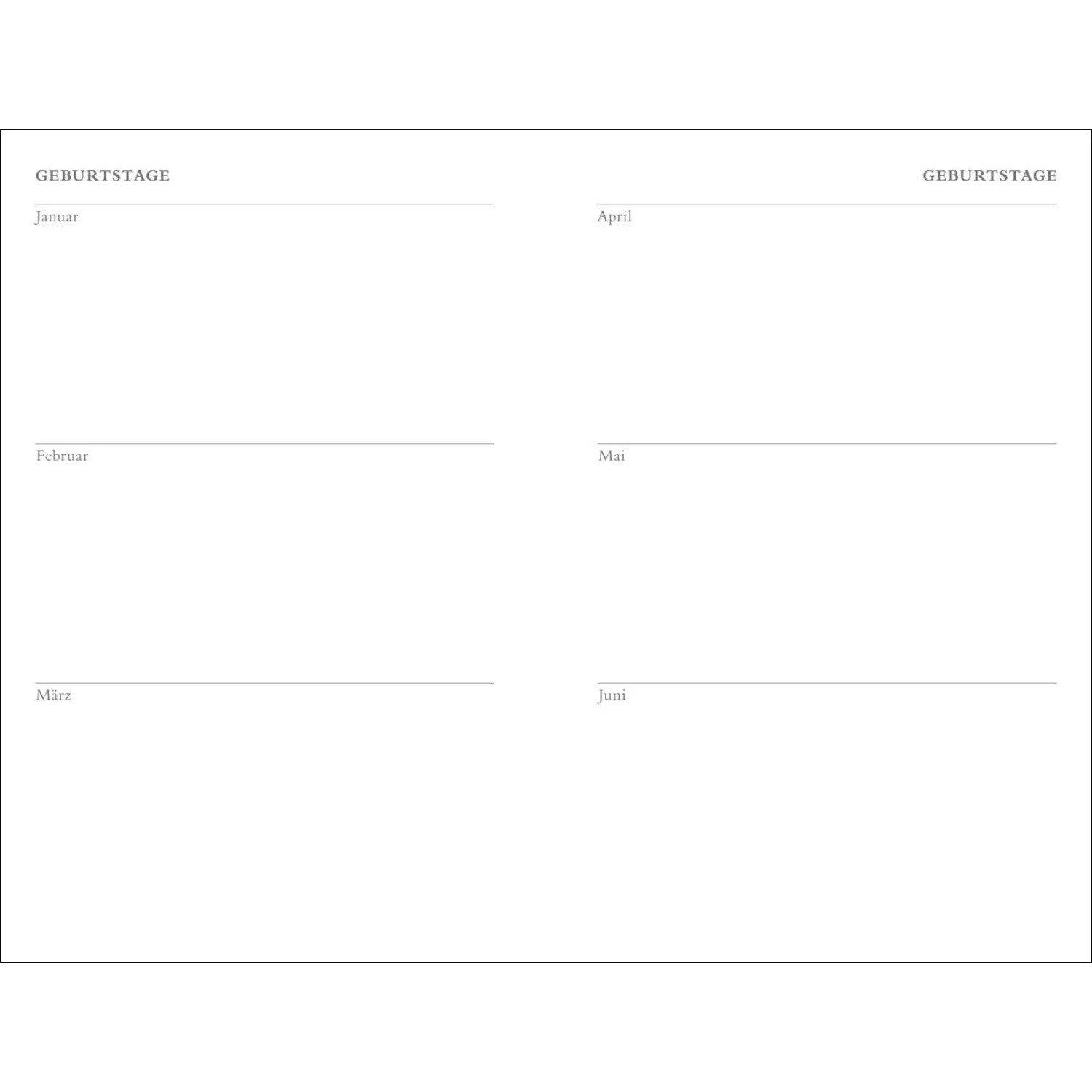 HEYE Taschenkalender Diario Wochen-Kalenderbuch A6, schwarz 2026