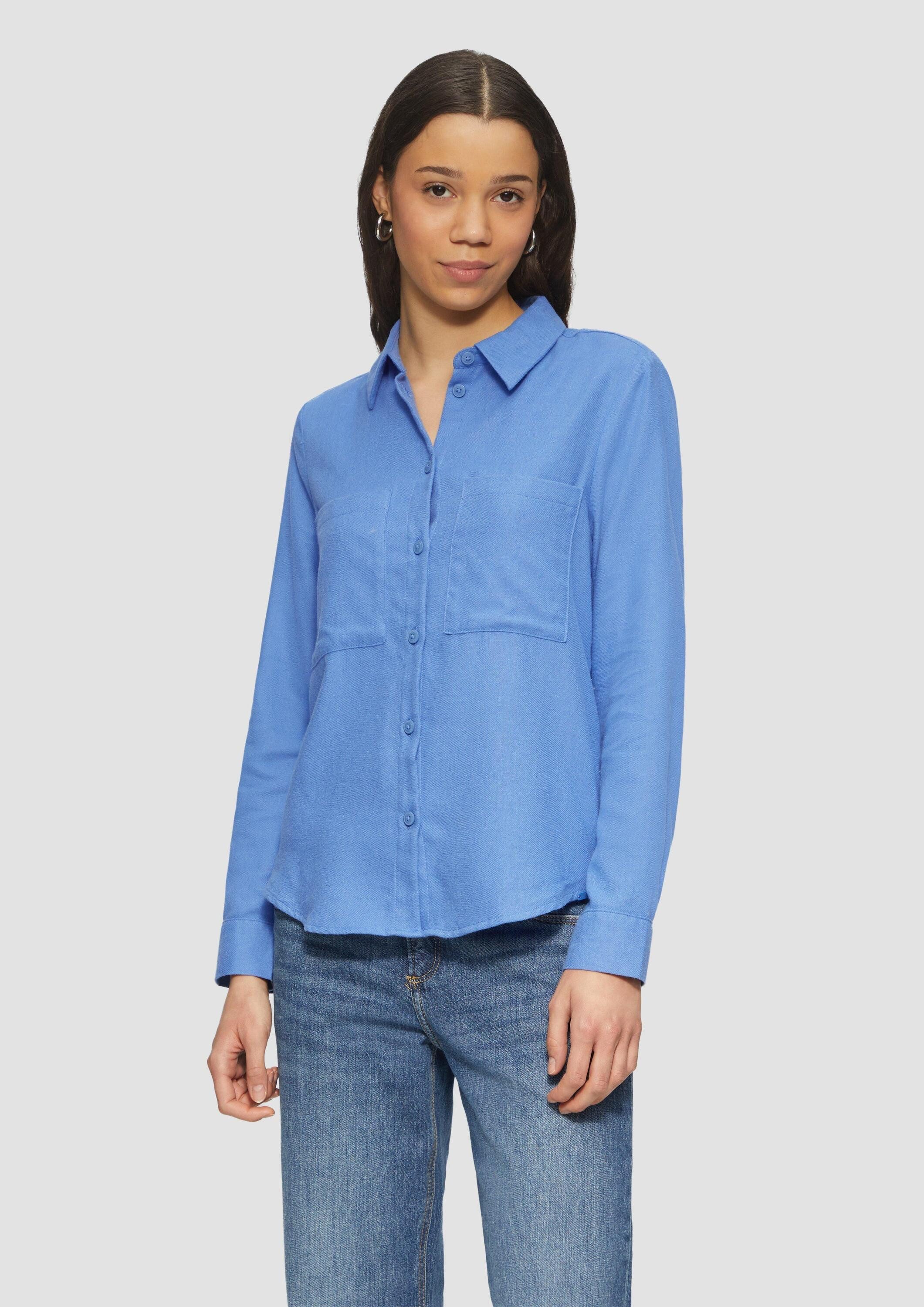 QS Langarmbluse Bluse (1-tlg) günstig online kaufen