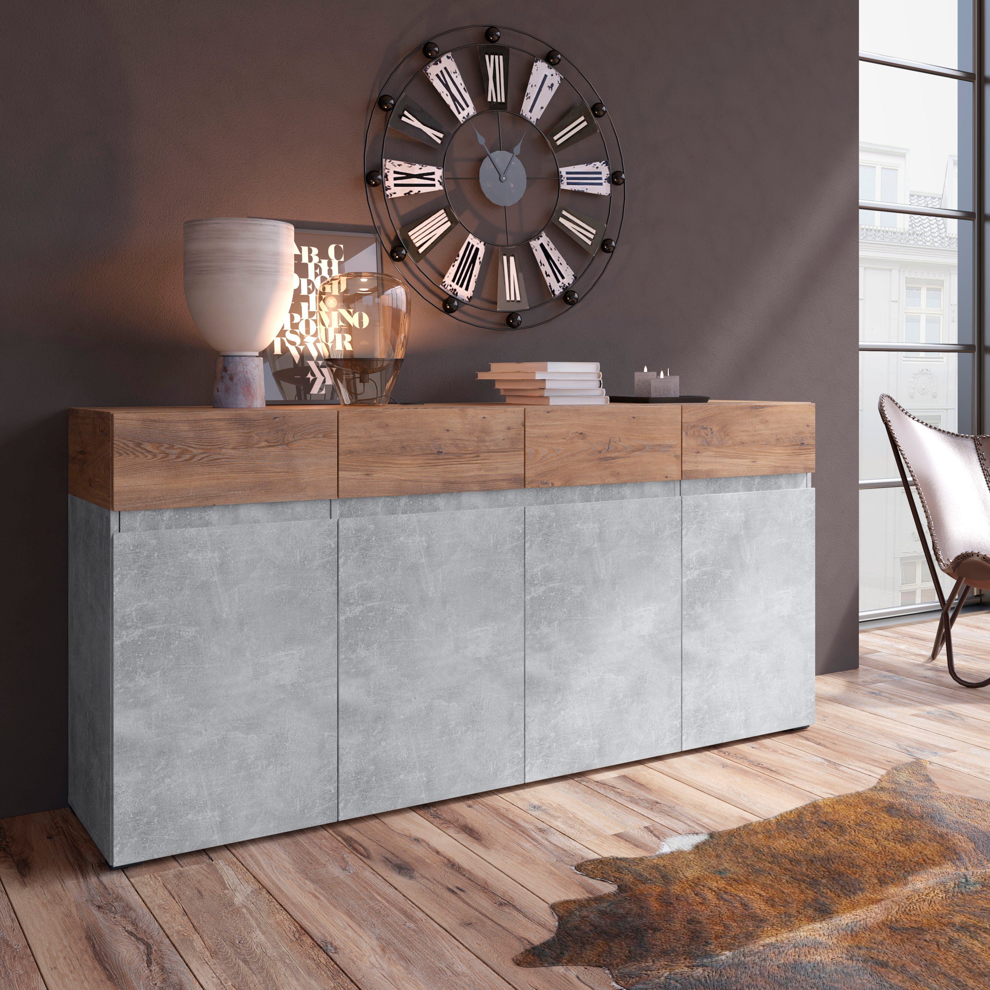 INOSIGN Sideboard Rimini, Breite 180 cm