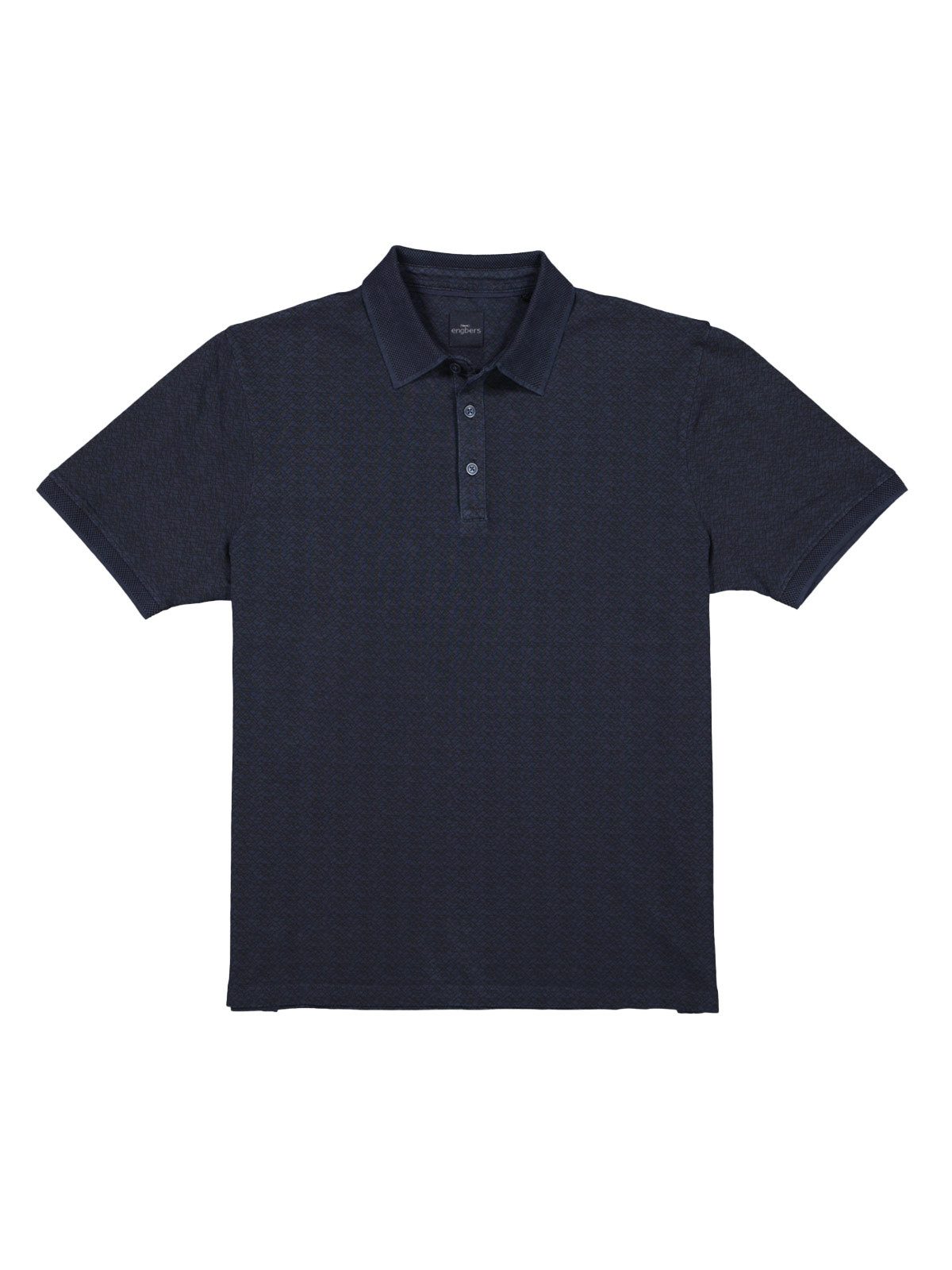Engbers Poloshirt Polo-Shirt gemustert günstig online kaufen