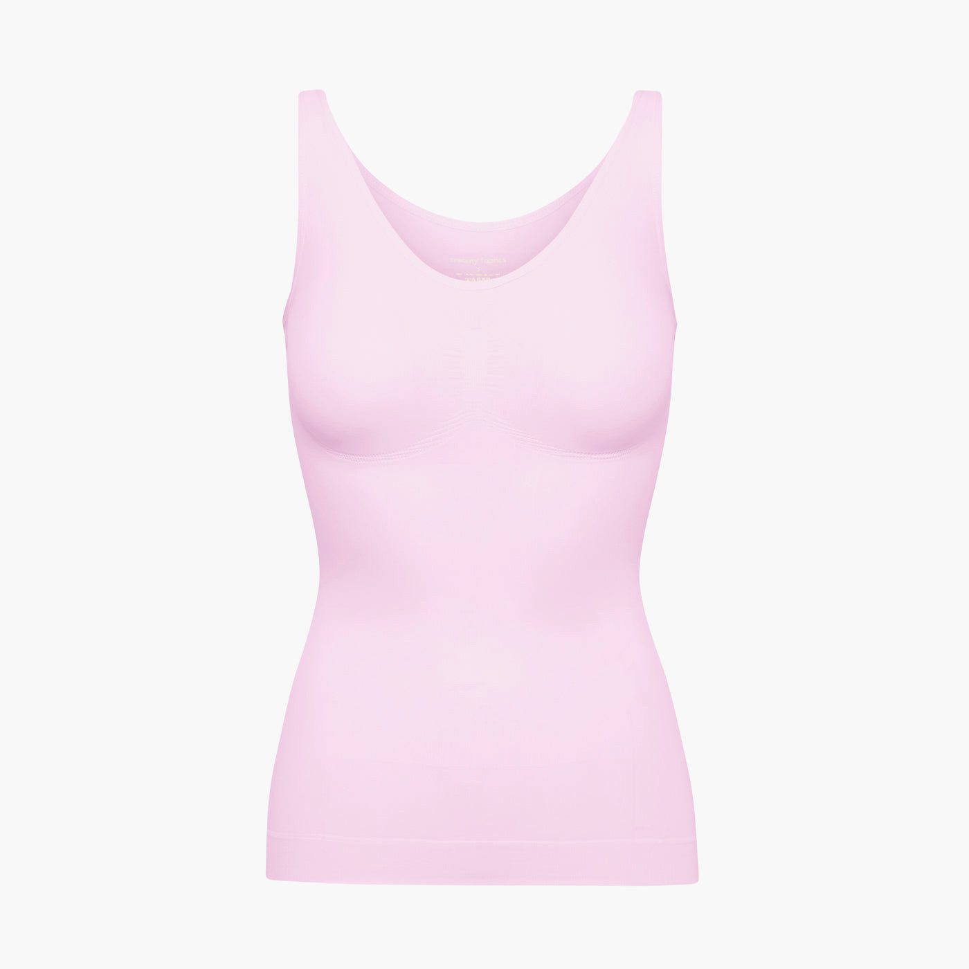 Creamy Fabrics Miederbody Shaping Unterhemd-Baby Pink-4XL (1-tlg)