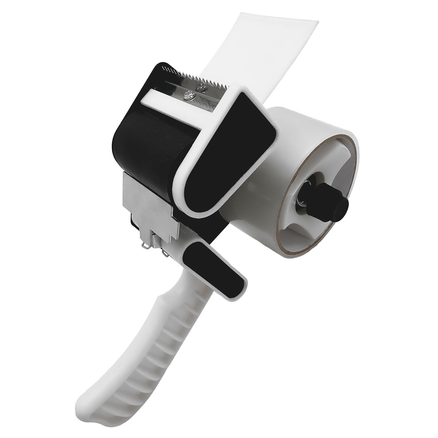 ARLI Klebeband Abroller mit Klebeband LEISE Handabroller Paketband Pistolengriff (Set, 6-St., 6 Rollen) PP Klebeband 48 mm × 66 m leise abrollend transparent