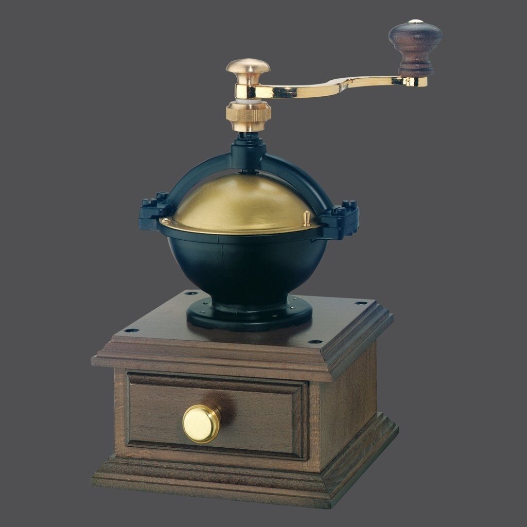 ZASSENHAUS Kaffeemühle Zassenhaus Kaffeemühle LA PAZ Buche dunkel 40128 Espressomühle