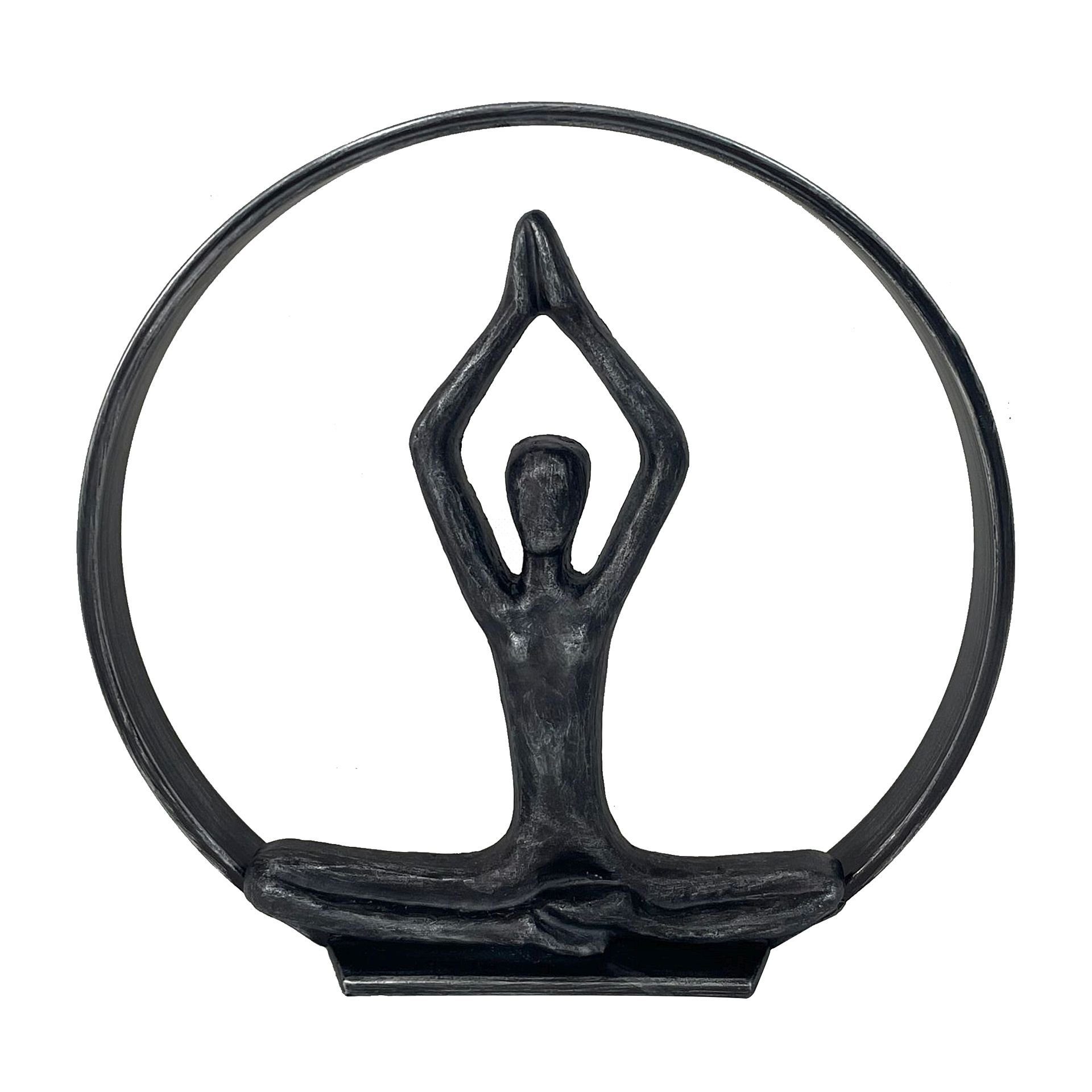 Small-Preis Skulptur Metallstatue oder Together Zen