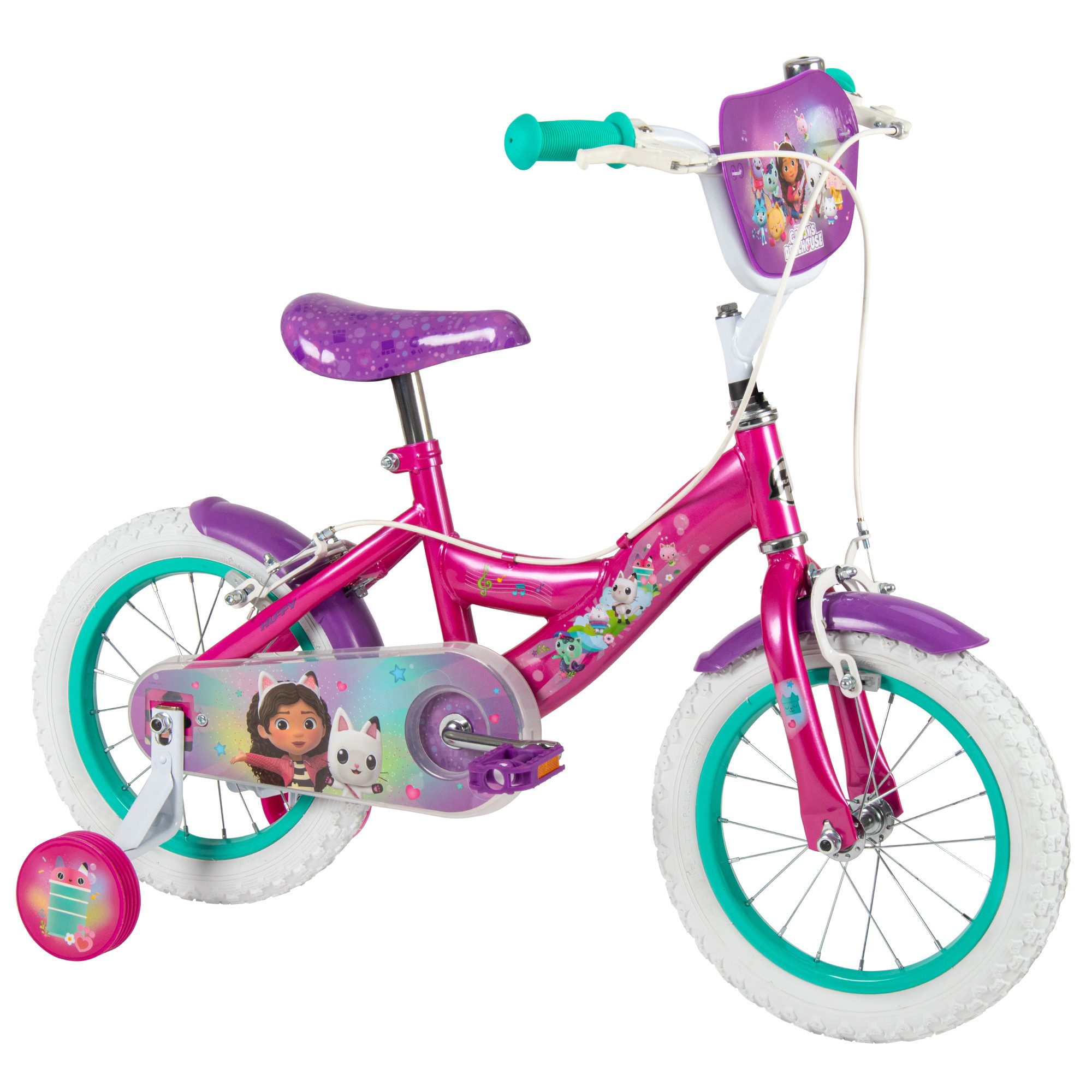 Huffy Kinderfahrrad Gabby's Dollhouse 14-Zoll-Kinderfahrrad von Huffy