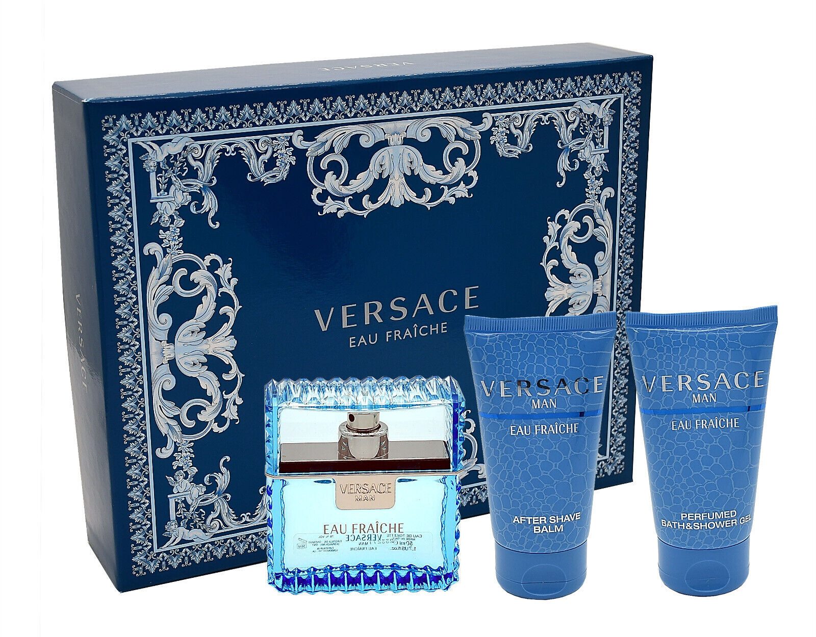 Duft-Set VERSACE MAN EAU FRAICHE EDT 50ML + SG 50ML + ASB 50ML