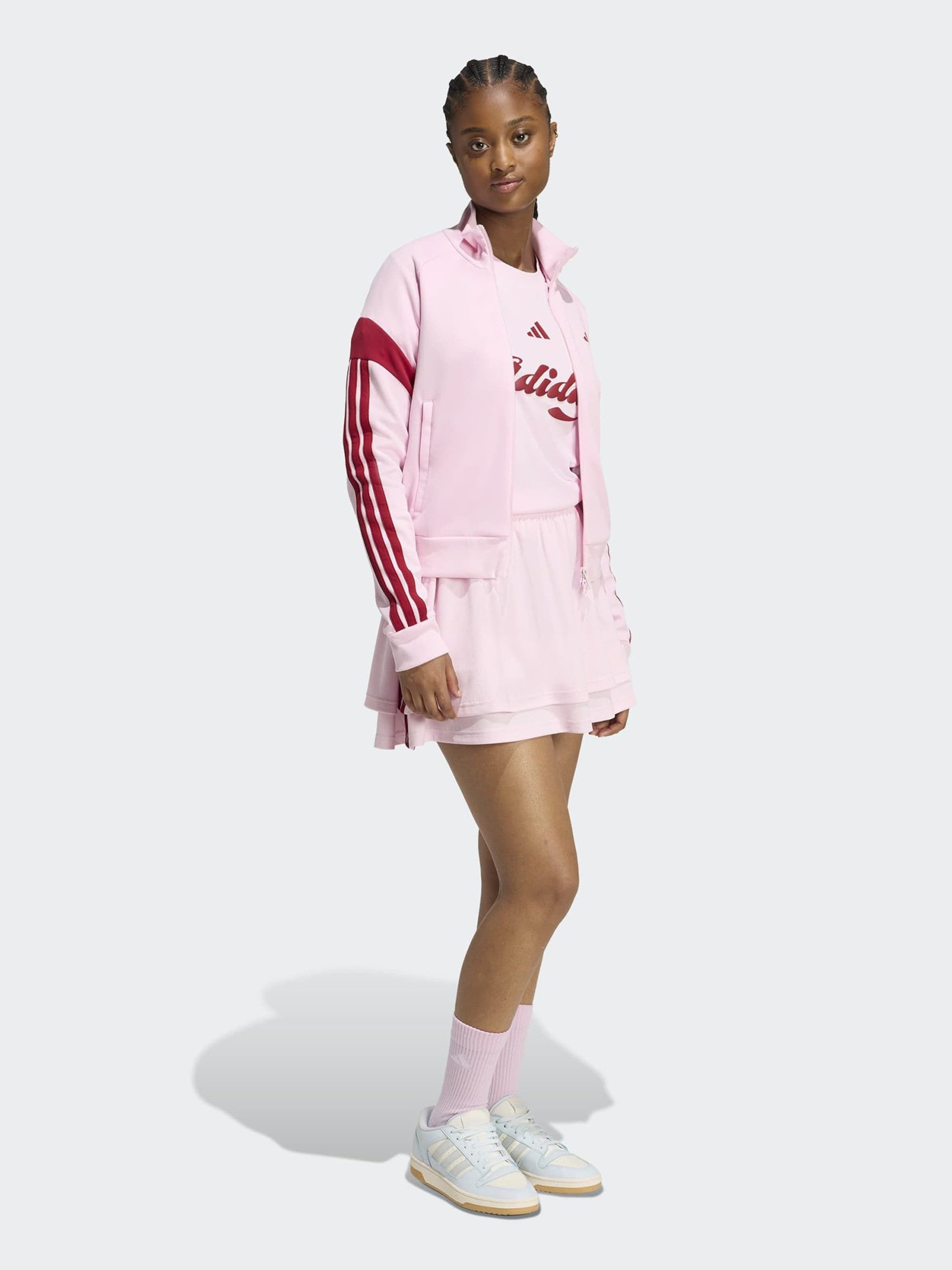 adidas Sportswear Sweatjacke HER (1-tlg) Seitenstreifen