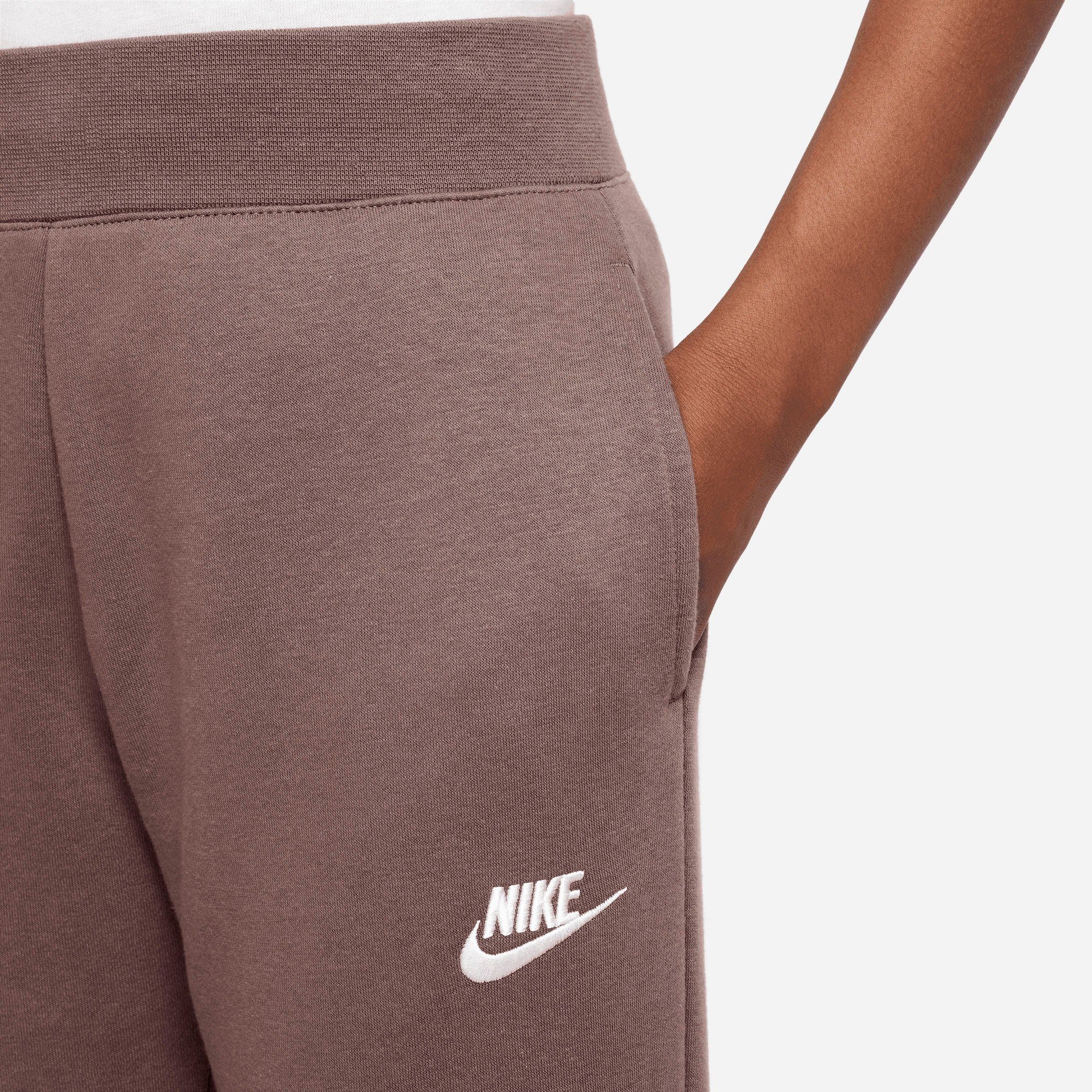 Nike Sportswear Jogginghose Club Fleece PLUM Pants (Girls) ECLIPSE/WHITE Kids' Big