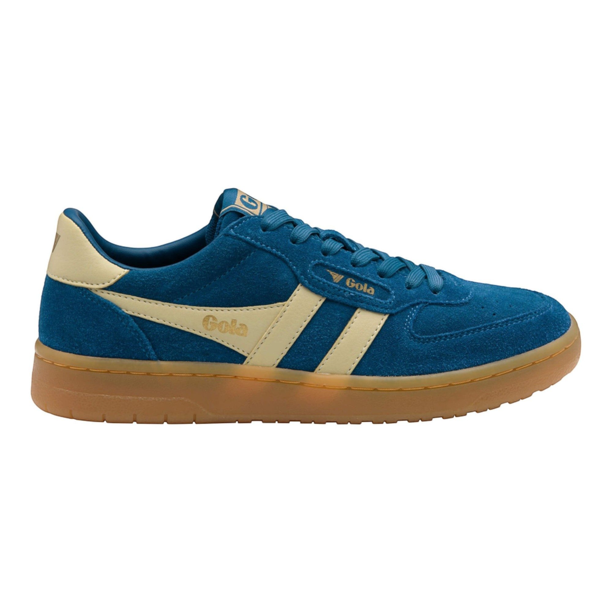 Gola Hawk '86 2026 (Wildleder) marineblau/buttermilk Damen Sneaker
