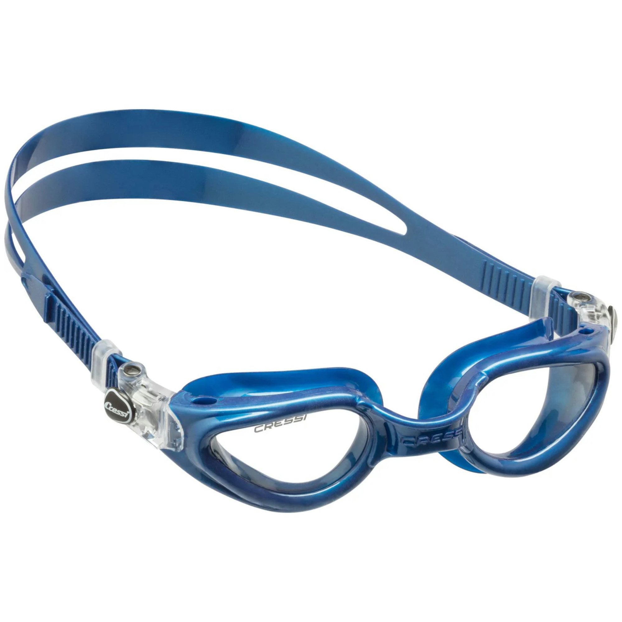 Cressi Schwimmbrille Right Schwimmbrille - Blue Metal