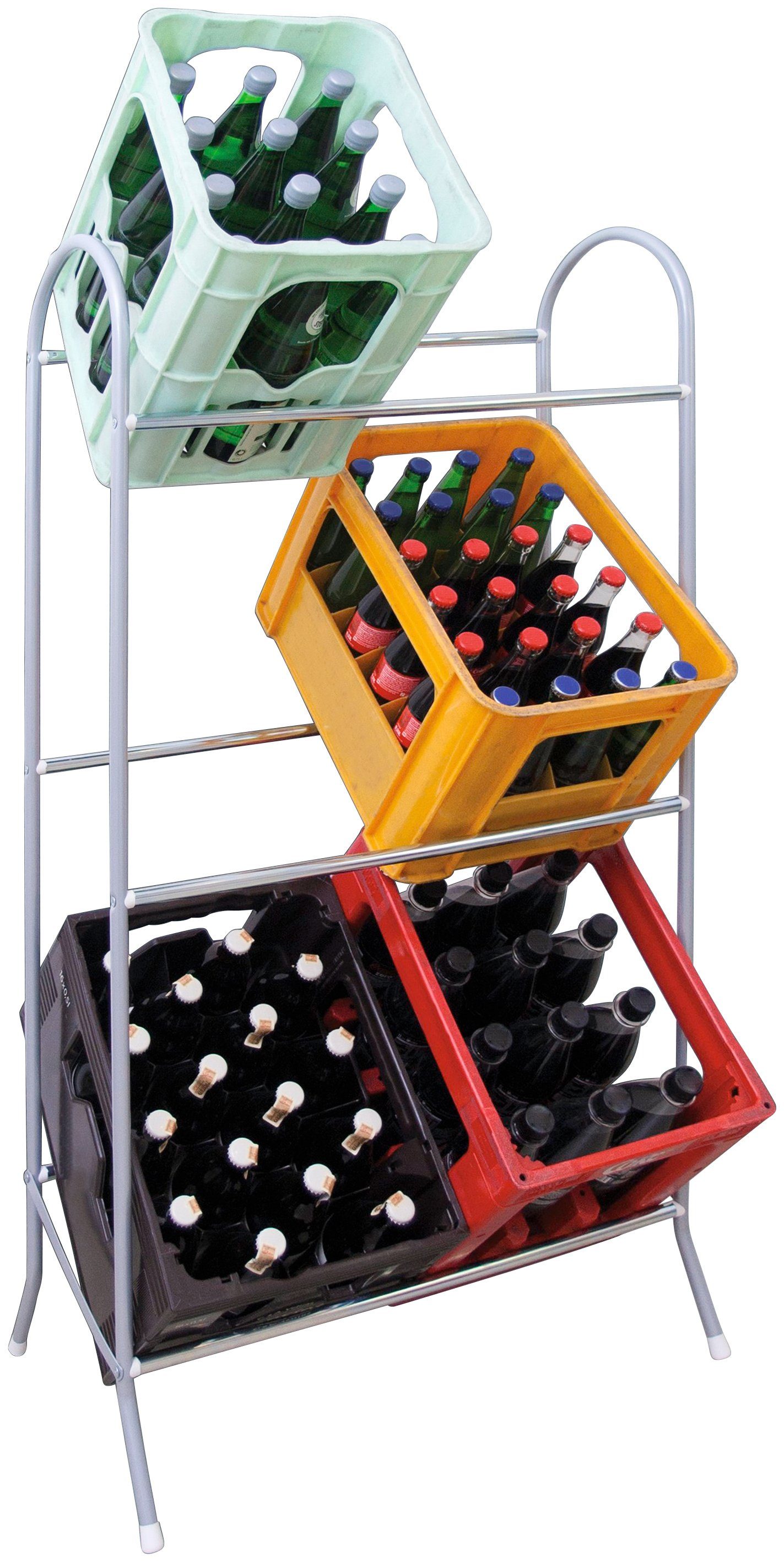 SCHULTE Regalwelt Flaschenregal Flaschenkastenständer, 1180x610x410 mm, günstig online kaufen