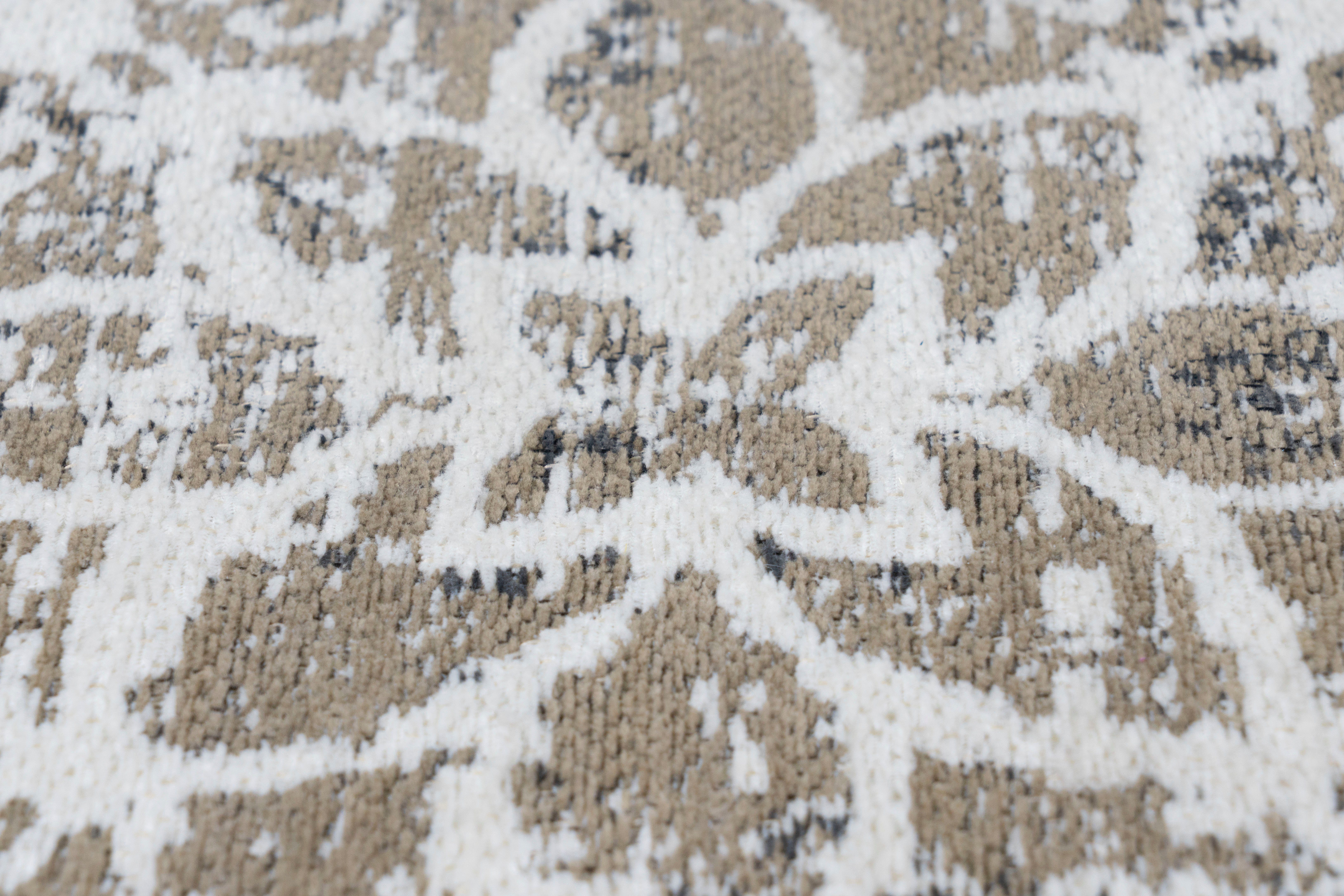 Kayoom Teppich River 160, rechteckig, Höhe: 10 mm, Jacquard, Retro- und Vintage-Design, Baumwollrücken