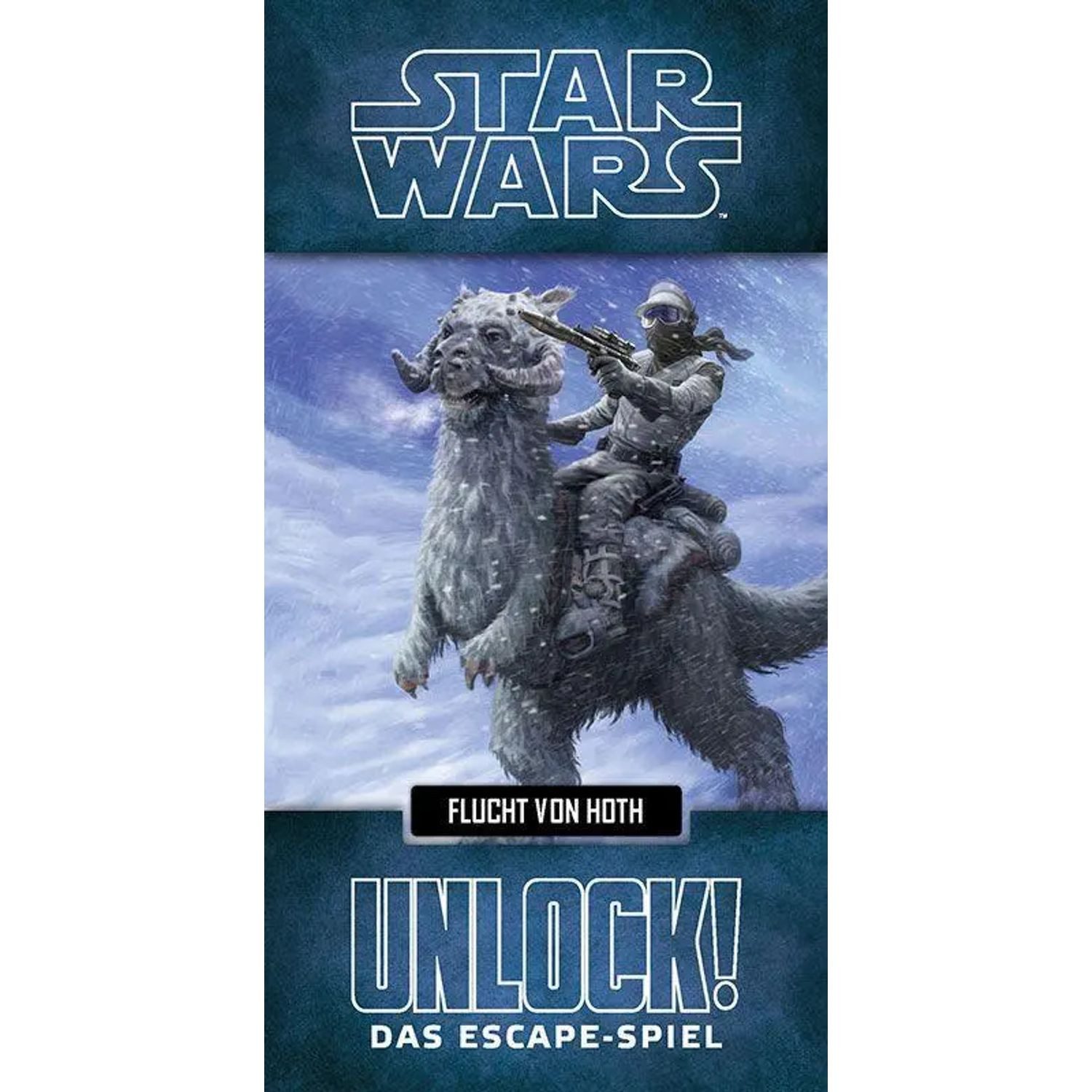 Asmodee Spiel Unlock! Star Wars Flucht von Hoth (Einzelszenario)