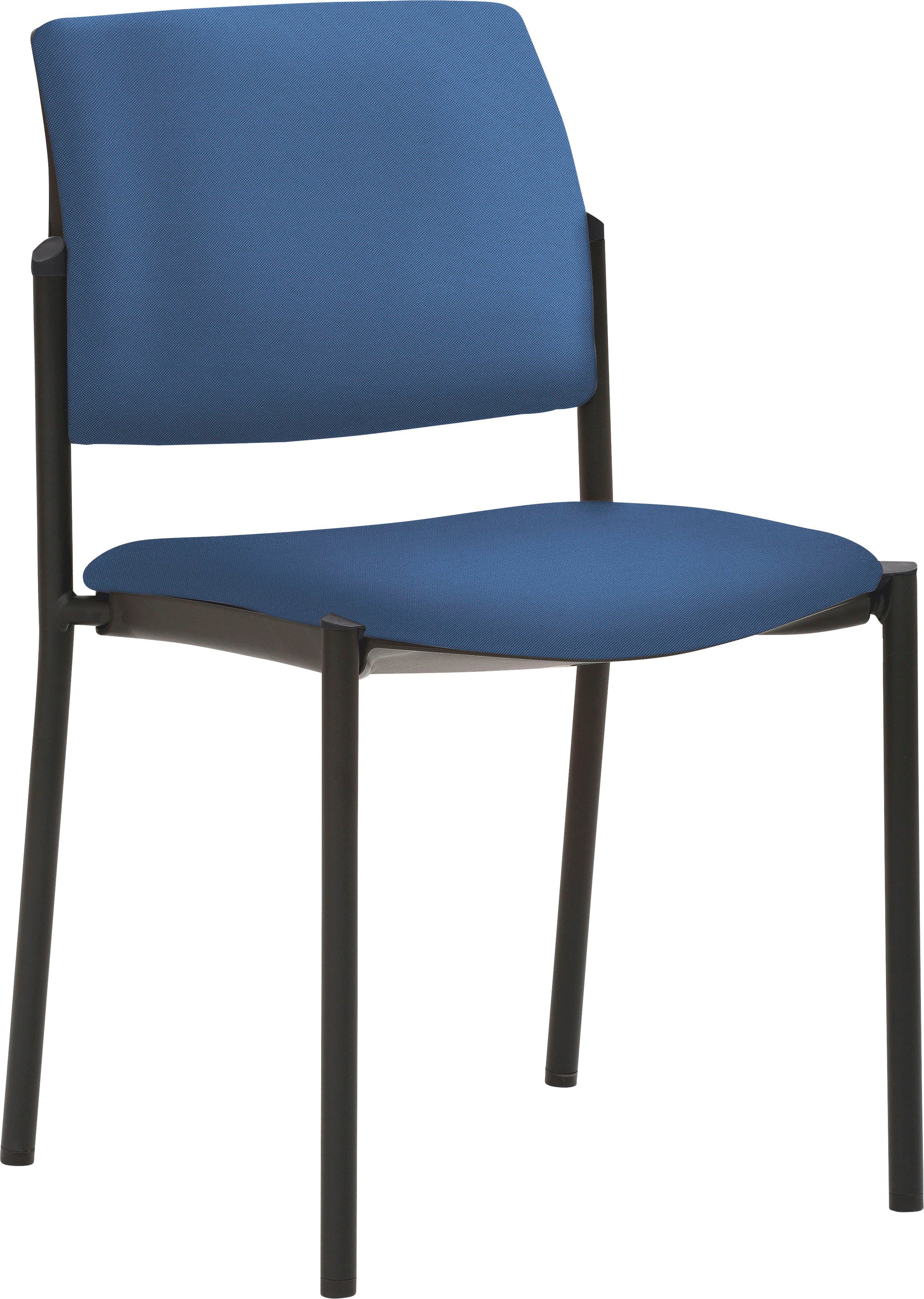Mayer Sitzmöbel Besucherstuhl 2518, stapelbar bis 6 Stück Blau | Blau
