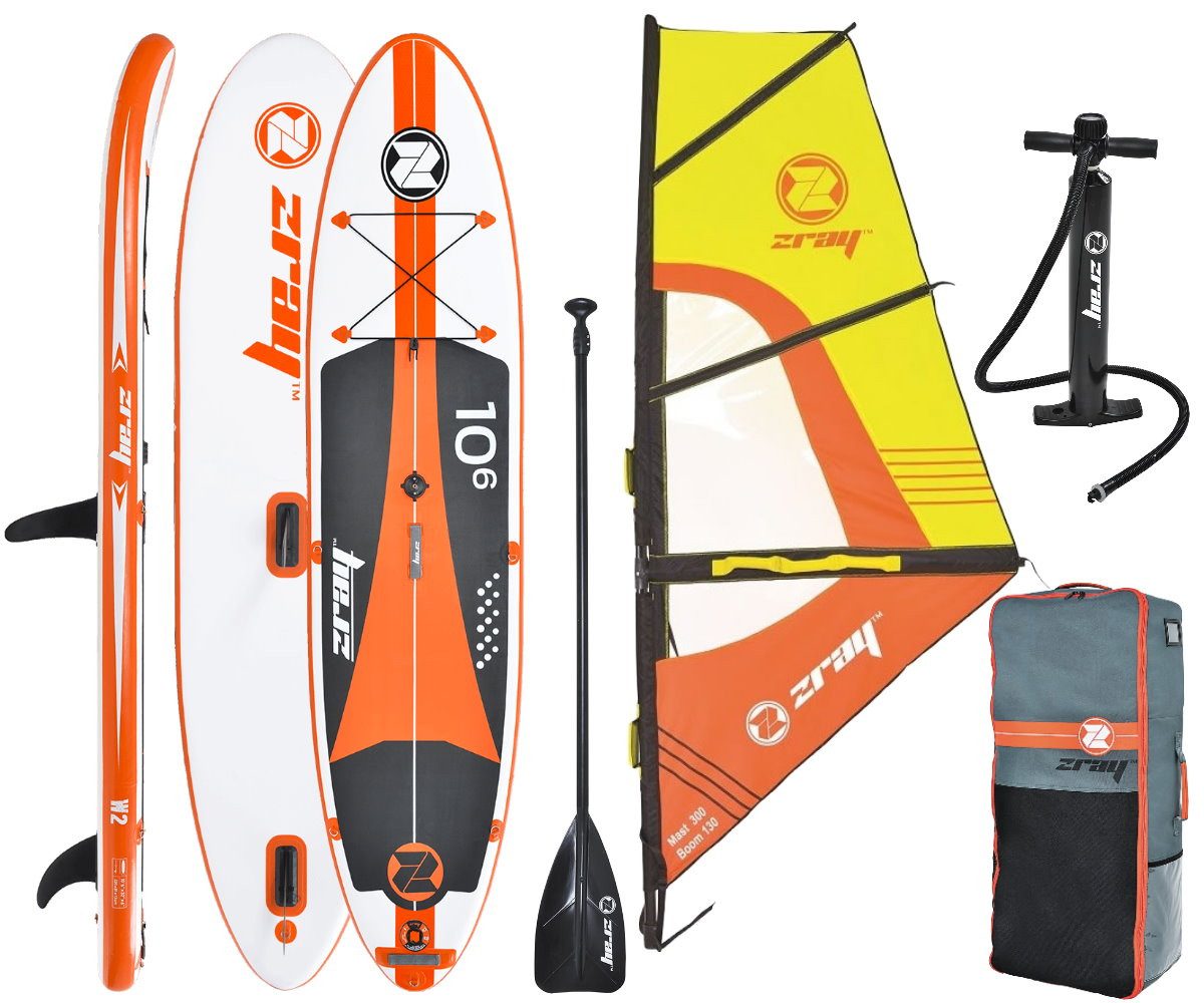 zray SUP-Board ZRAY W2 Pro Premium Windsurf 10.6 SUP Board Stand Up Paddle