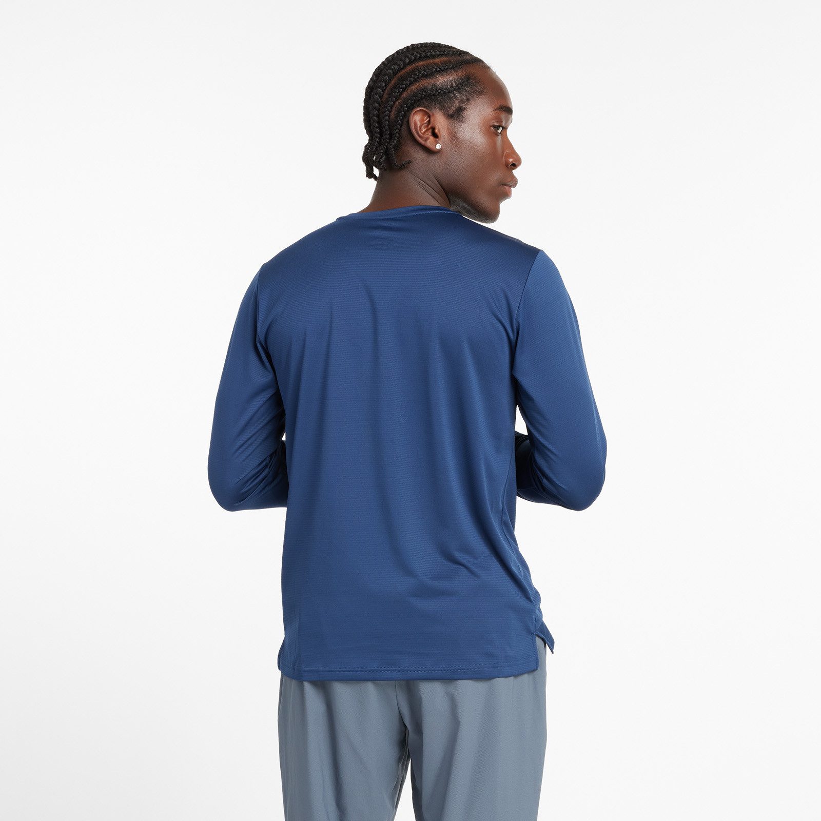 New Balance Laufshirt Sport Essentials Long Sleeve mit Label günstig online kaufen