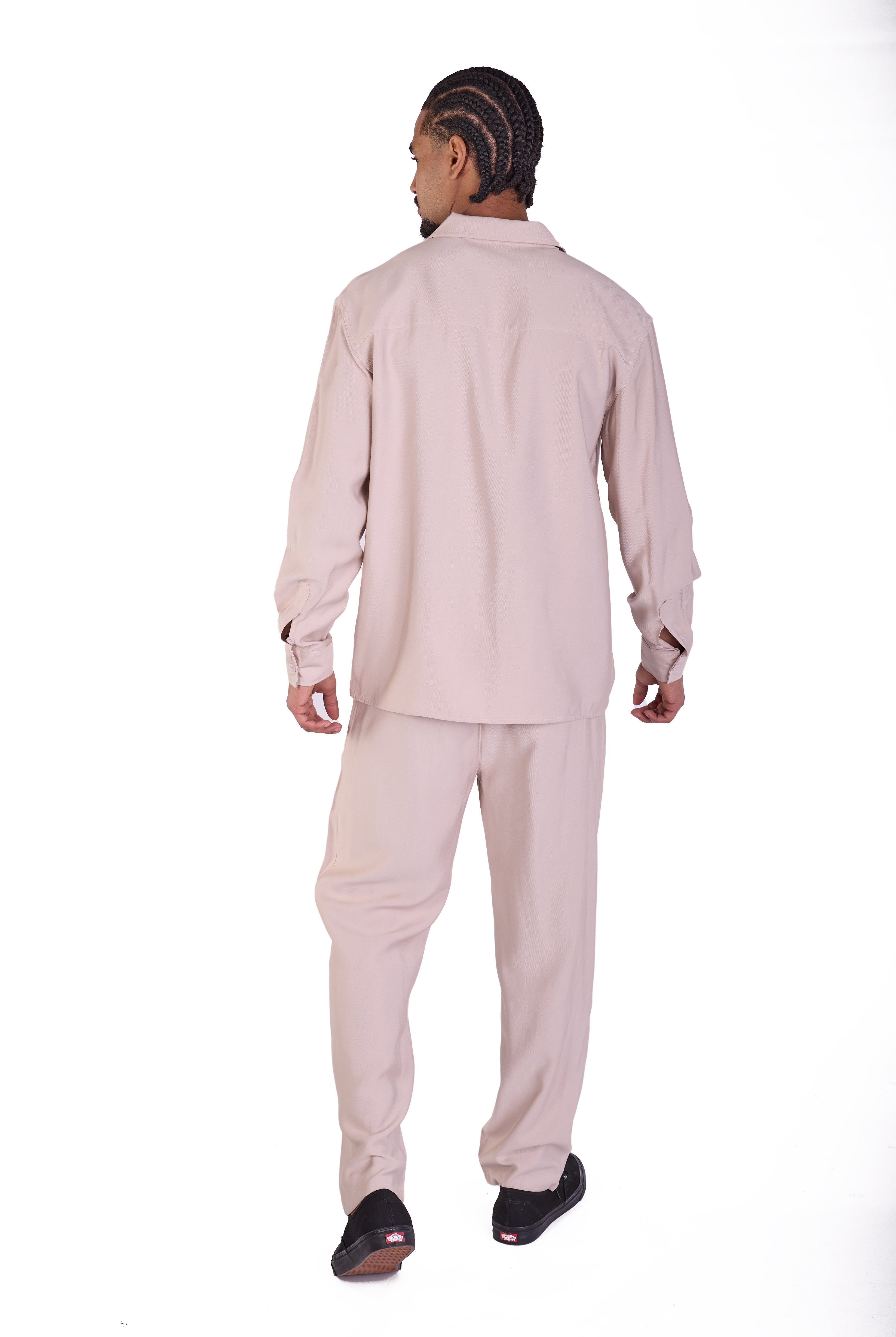 Denim Distriqt Jogginganzug Feiner 2 teiliger Freizeitanzug (2-tlg)