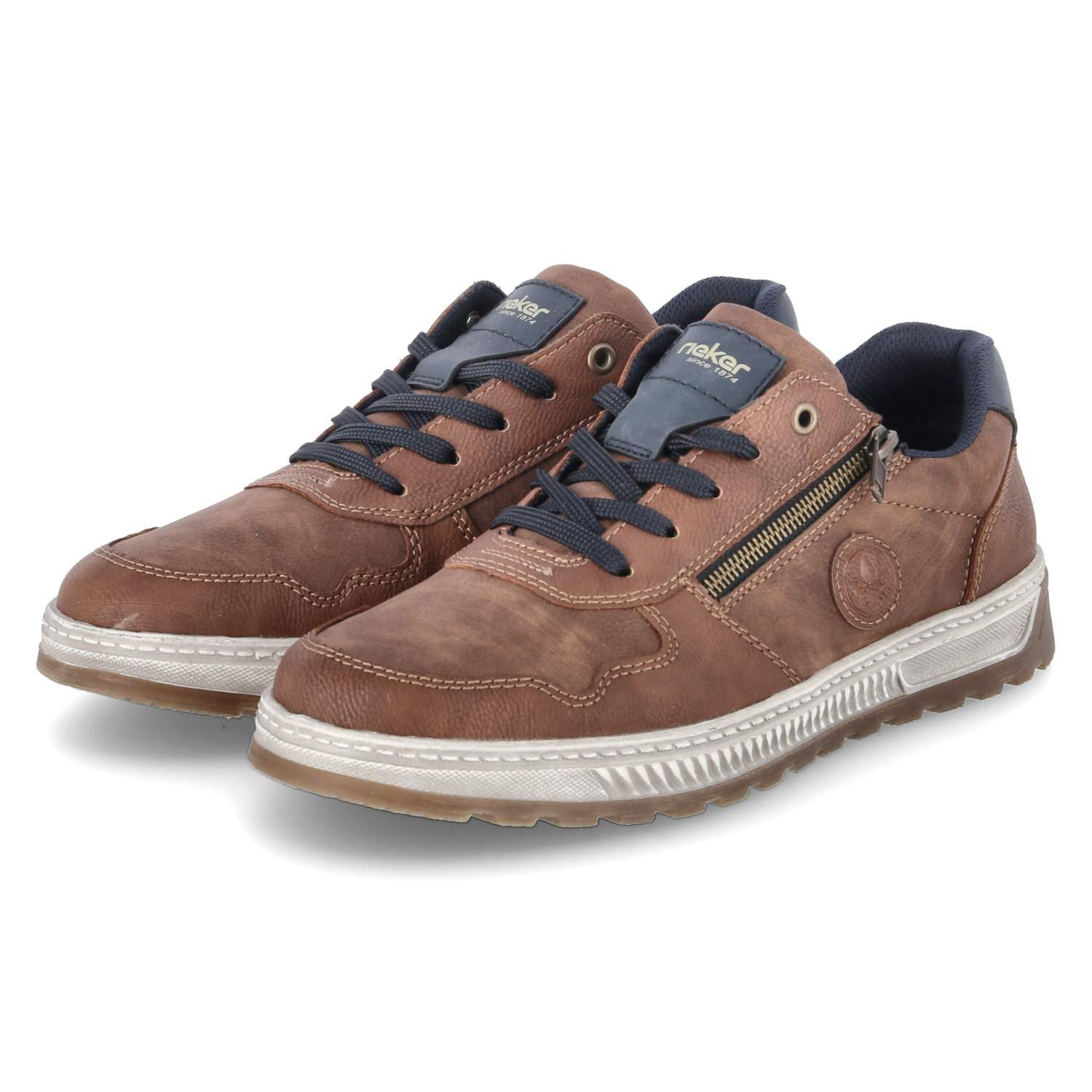 Rieker Rieker 37029-24 Herren Synthetik braun Schnürschuh günstig online kaufen
