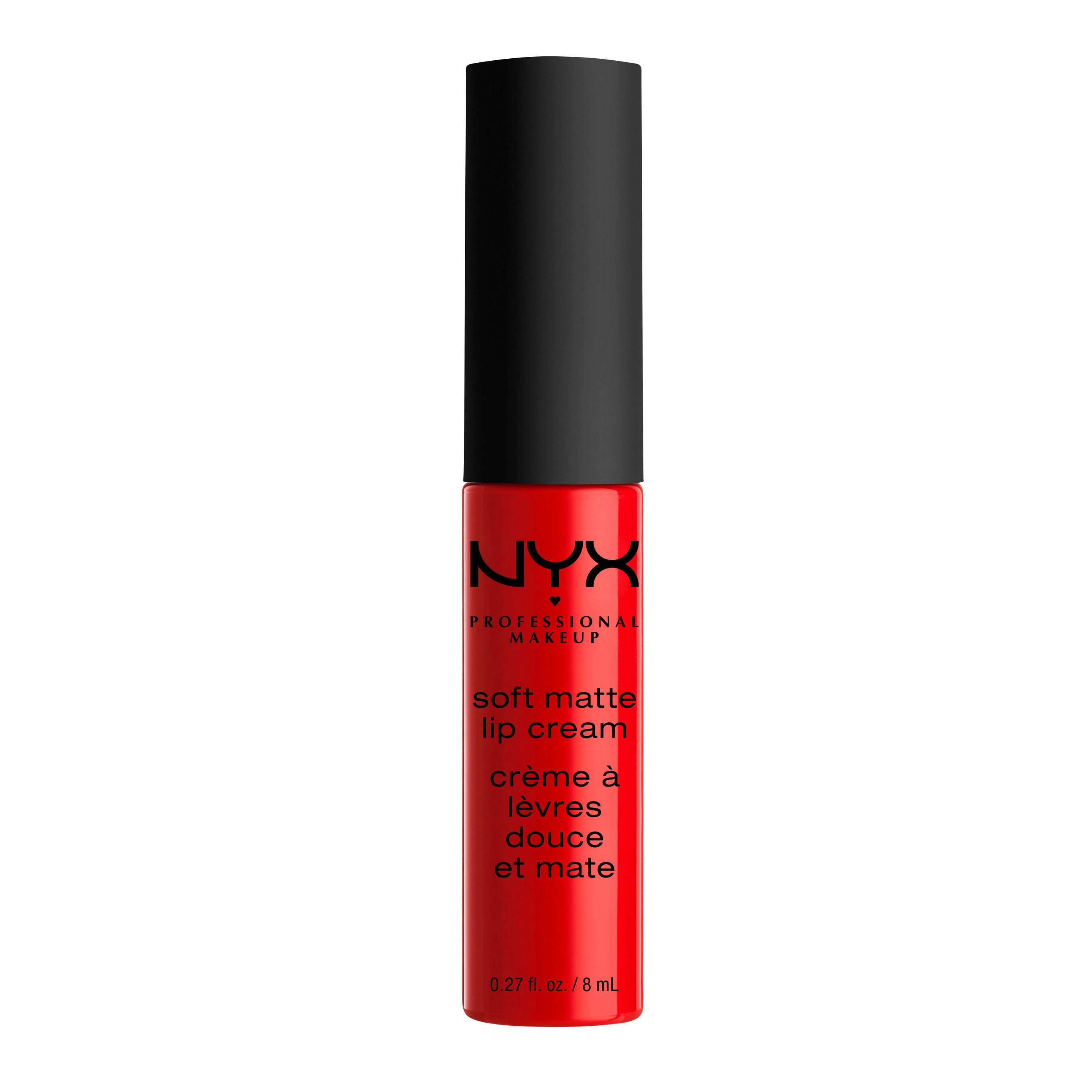 NYX PROFESSIONAL MAKEUP Lippenstift SOFT MATTE LIP CREAM, leichter, cremiger Lippenstift und mattem Finish