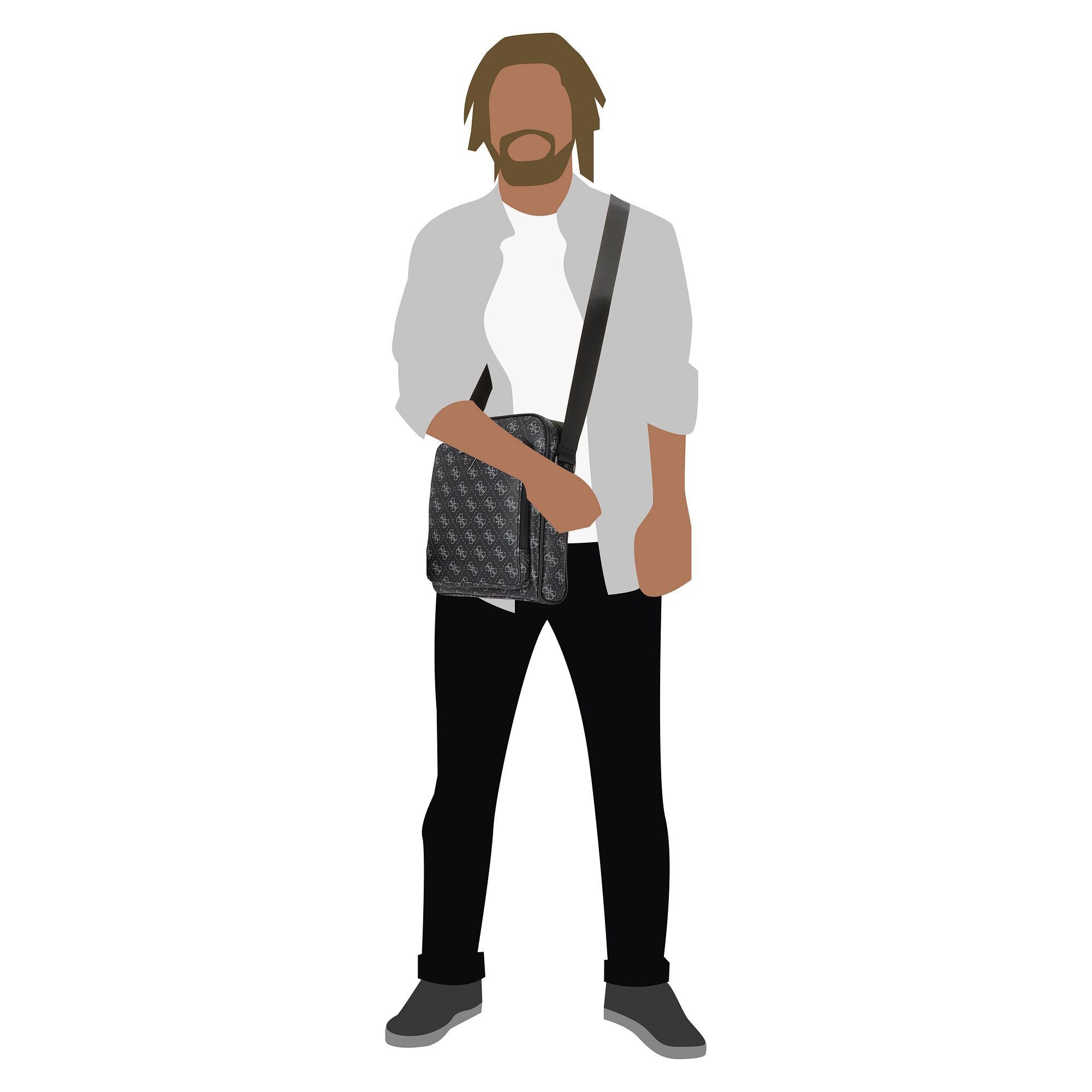 Guess Umhängetasche Milano, Polyurethan