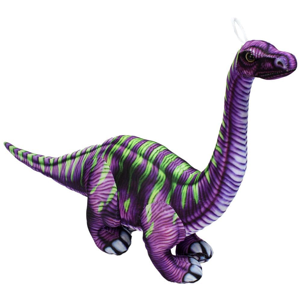 BEMIRO Tierkuscheltier Kuscheltier Brachiosaurus mit Schlaufe - 36 cm
