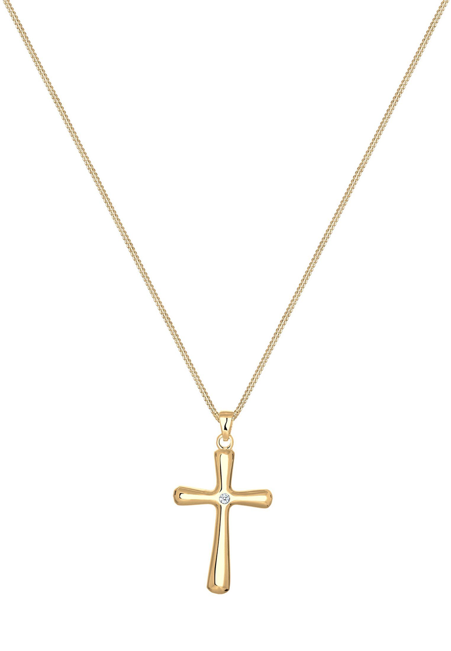 Elli DIAMONDS Kette mit Anhänger Kreuz günstig online kaufen