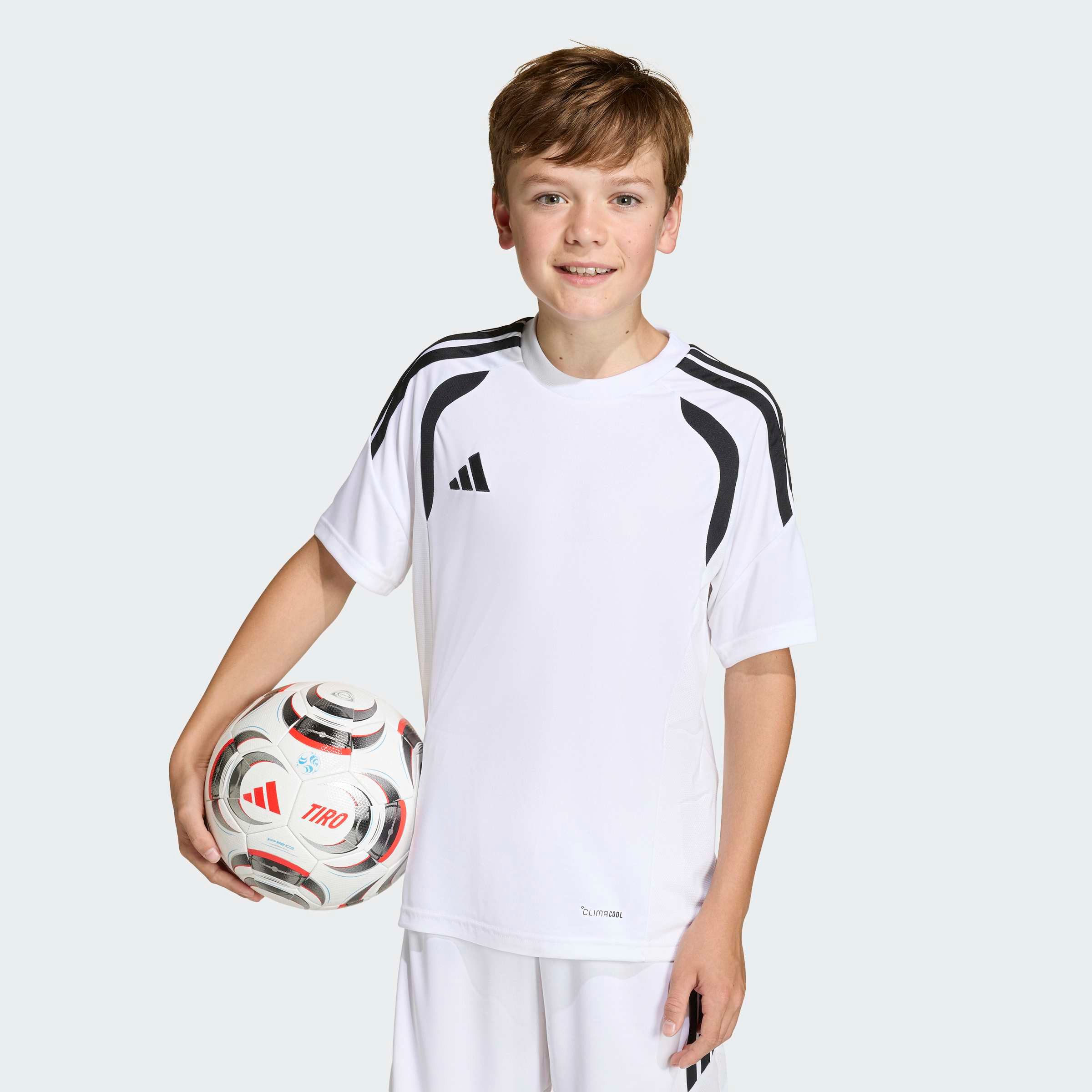 adidas Performance Fußballtrikot TIRO26 LIGA KIDS TRIKOT für Kinder, ohne Verschluss, mit climacool®