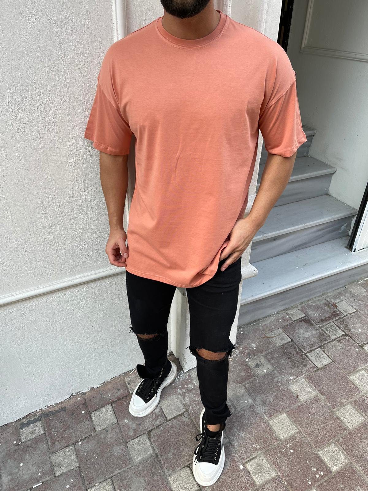 Megaman Jeans T-Shirt Herren Oversize T-Shirt günstig online kaufen