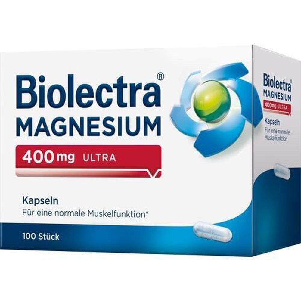 Biolectra BIOLECTRA Magnesium 400 mg ultra Kapseln 100St Kapseln