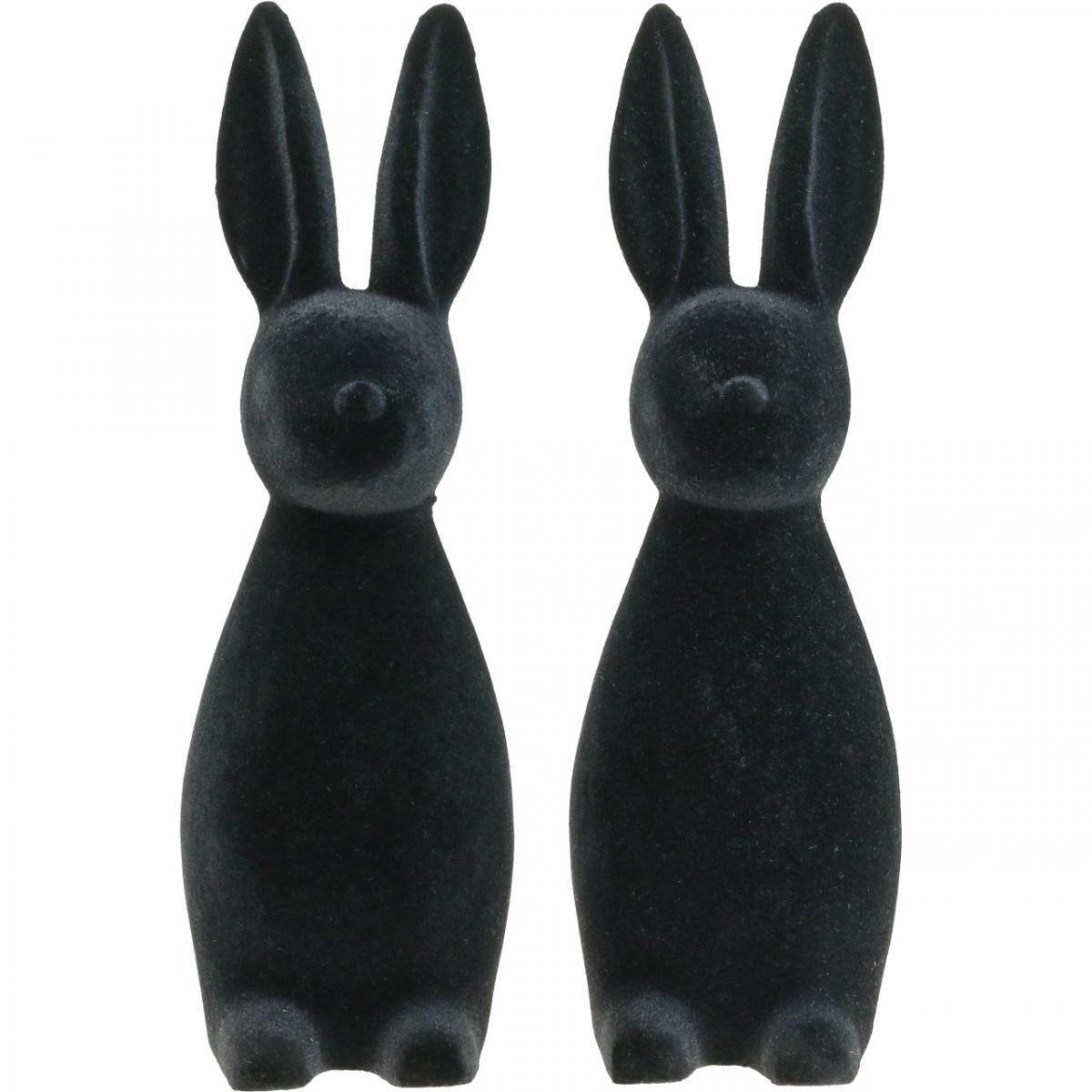 Viana Osterhase Dekofiguren Hasen für Frühling und Ostern, 2 Stück