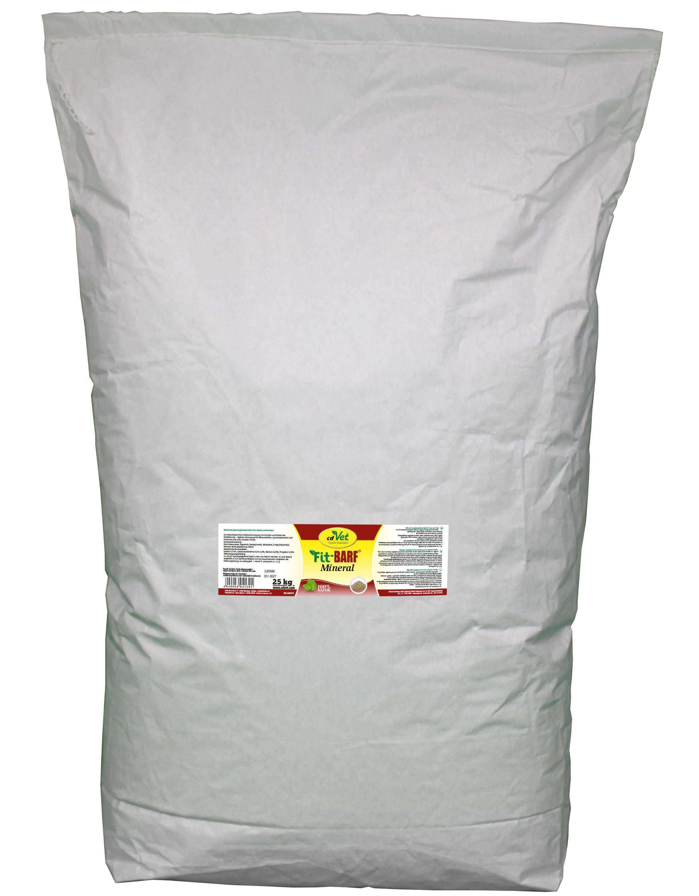 cdVet Fit-BARF Mineral, Ergänzungsfutter für: Hunde